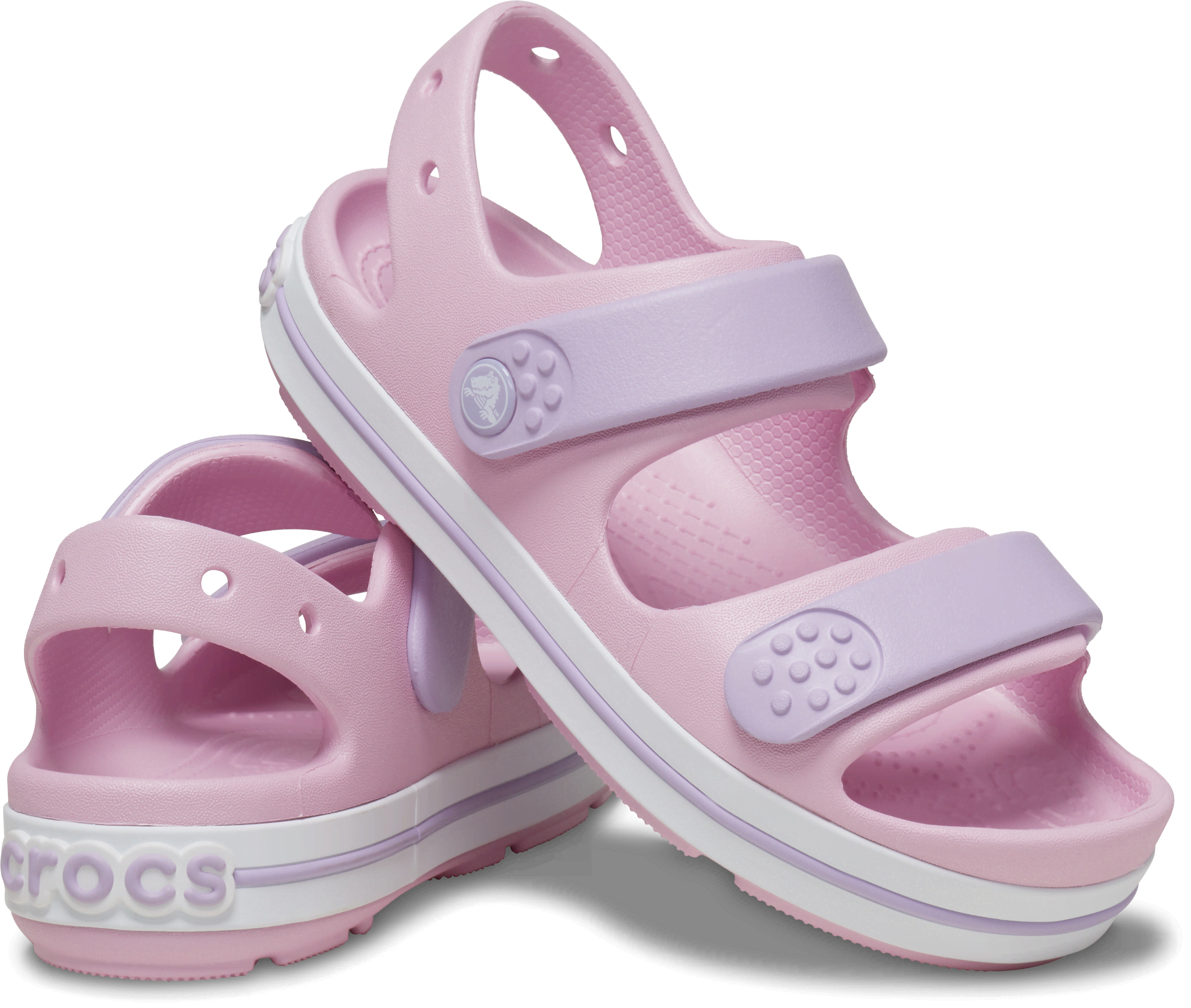 【最短当日出荷】 コレクション - サンダル 【18～21cm】キッズ クロックバンド™ クルーザー サンダル KIDS' CROCBAND™ CRUISER SANDAL 〈色〉ピンク 〈