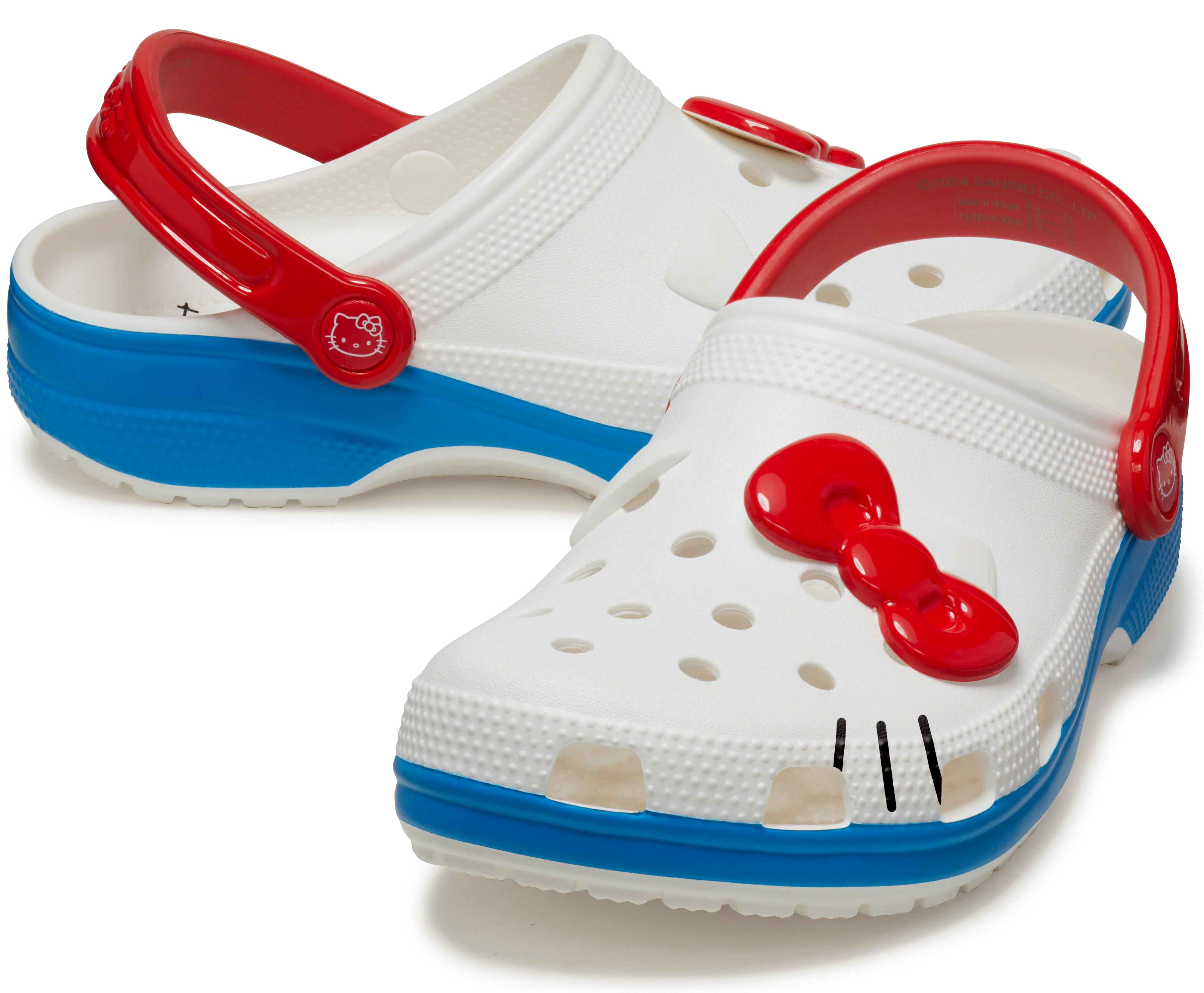 [å] å HELLO KITTY CLASSIC CLOG 󥺡ǥ ۥ磻/ 25cm ϥƥ 饷å å