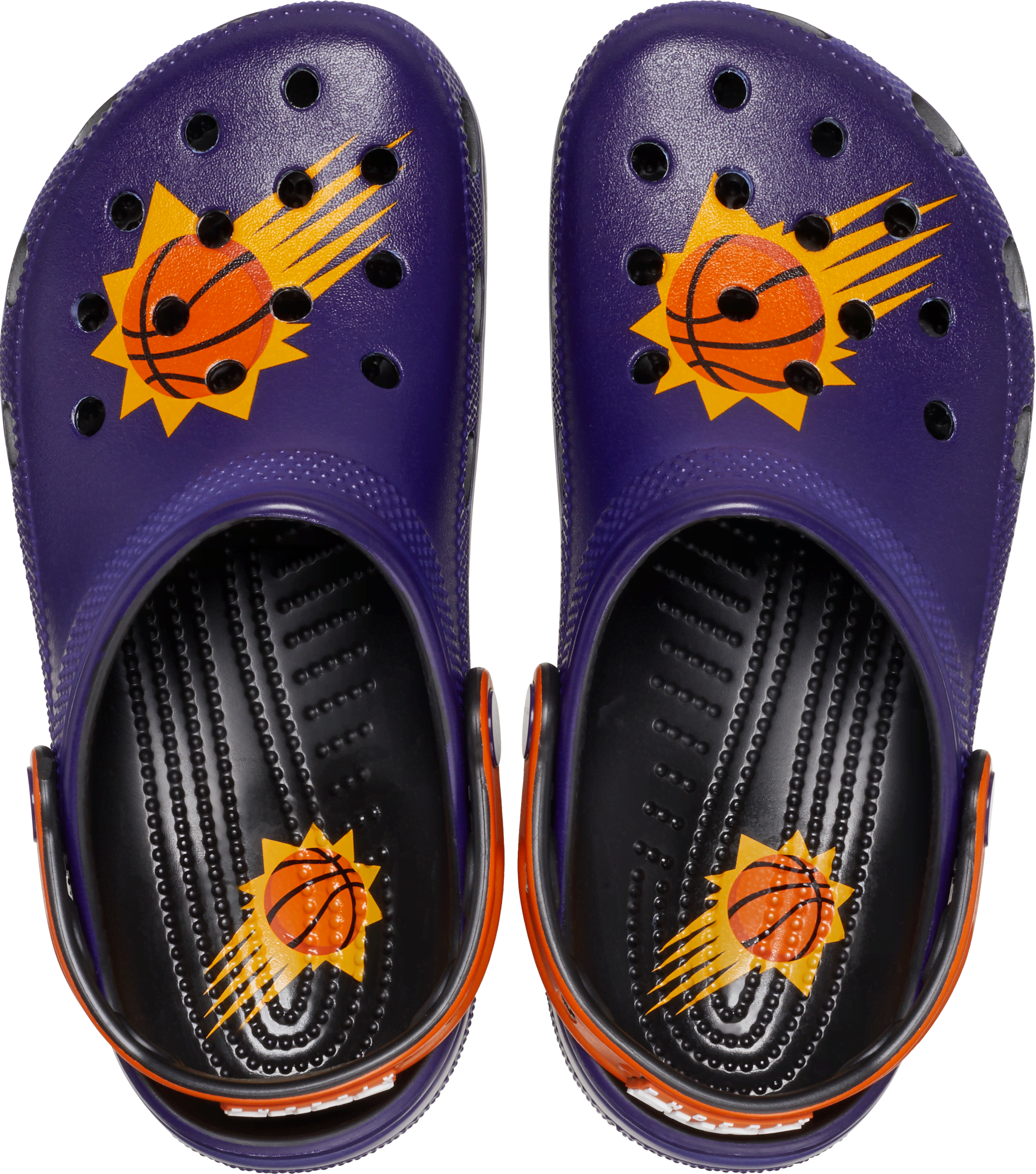 Crocs | Unisex | NBA Phoenix Suns Classic | Clogs | Black | W9/M8