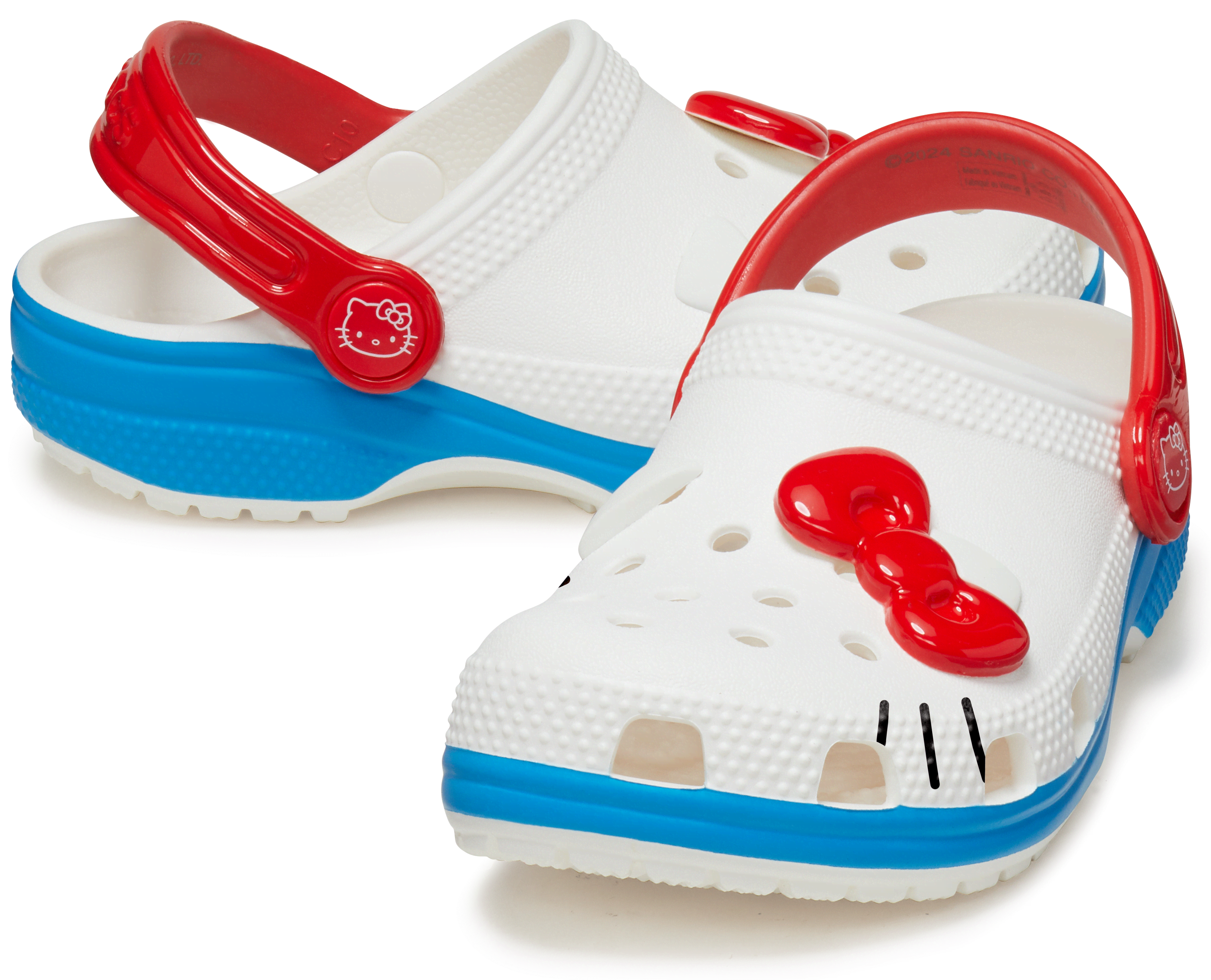 【最短当日出荷】 コレクション - クロッグ(定番) 【18～21cm】ハローキティ クラシック クロッグ KIDS' HELLO KITTY CLASSIC CLOG 〈色〉ホワイト/白 