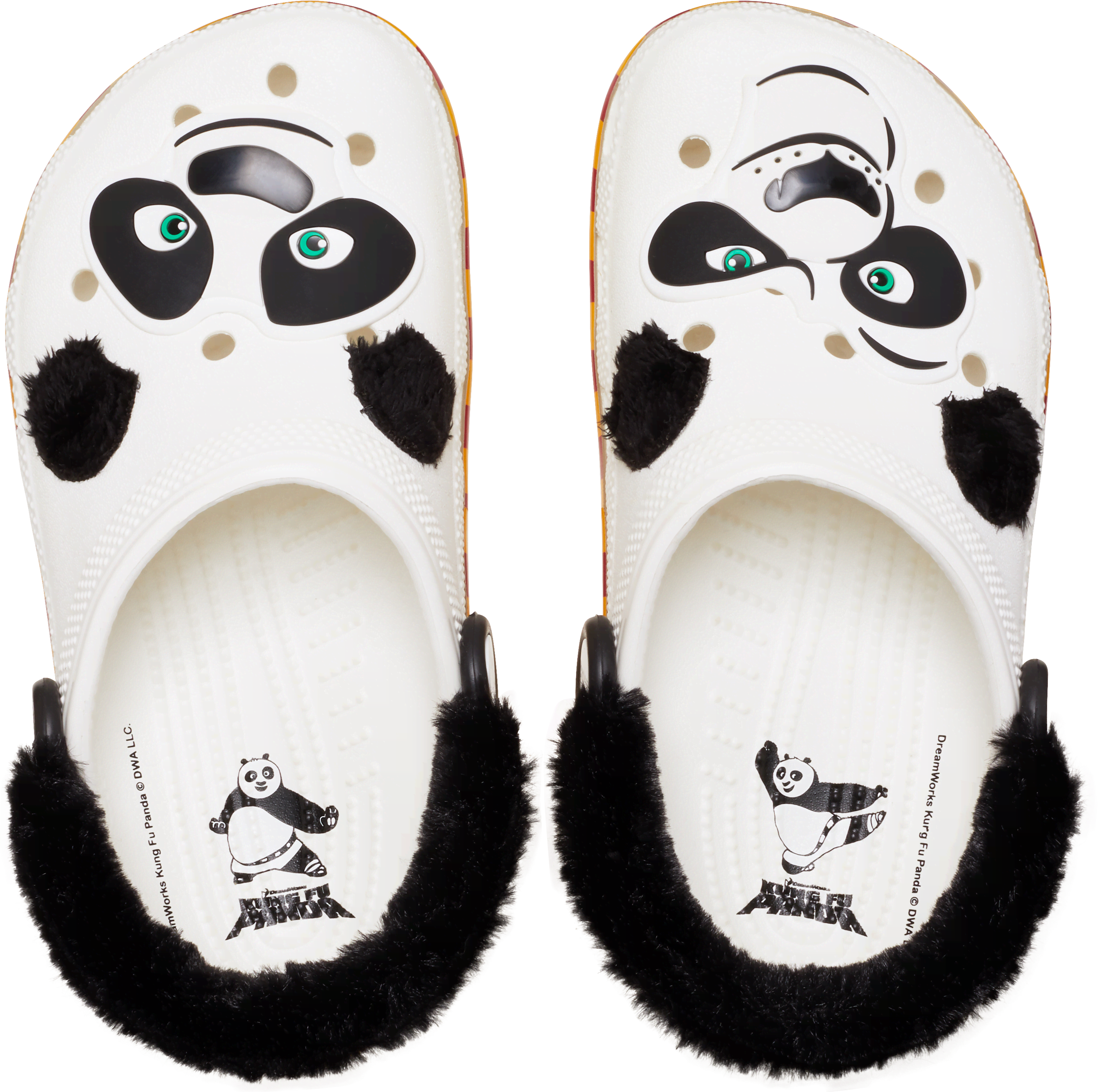 Crocs | Kids | Kung Fu Panda Classic | Clogs | White | J2