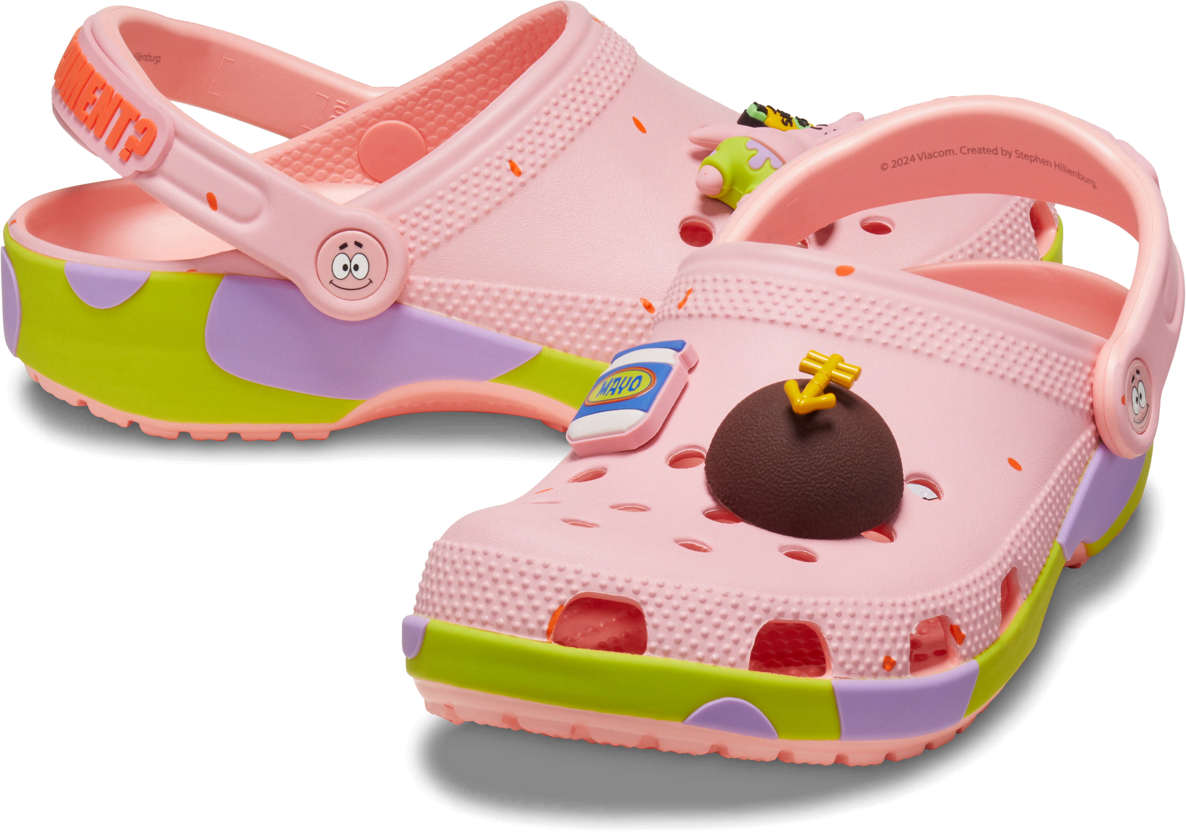 [NbNX] NbO SPONGEBOB PATRICK CLASSIC CLOG YAfB[X sN 30cm X|WE{u pgbN NVbN NbO