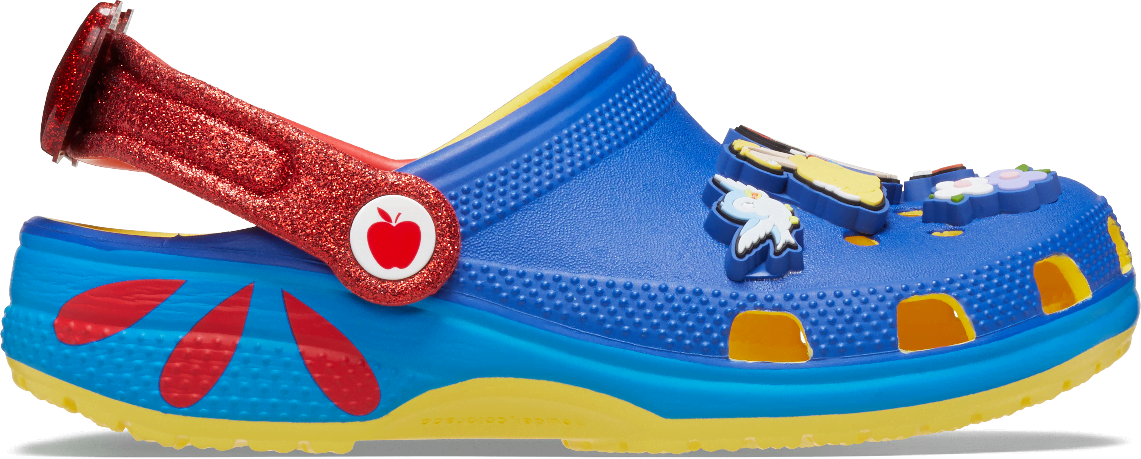 Crocs Kids Snow White Classic Clog Sunshine  in Big Kids Size 2