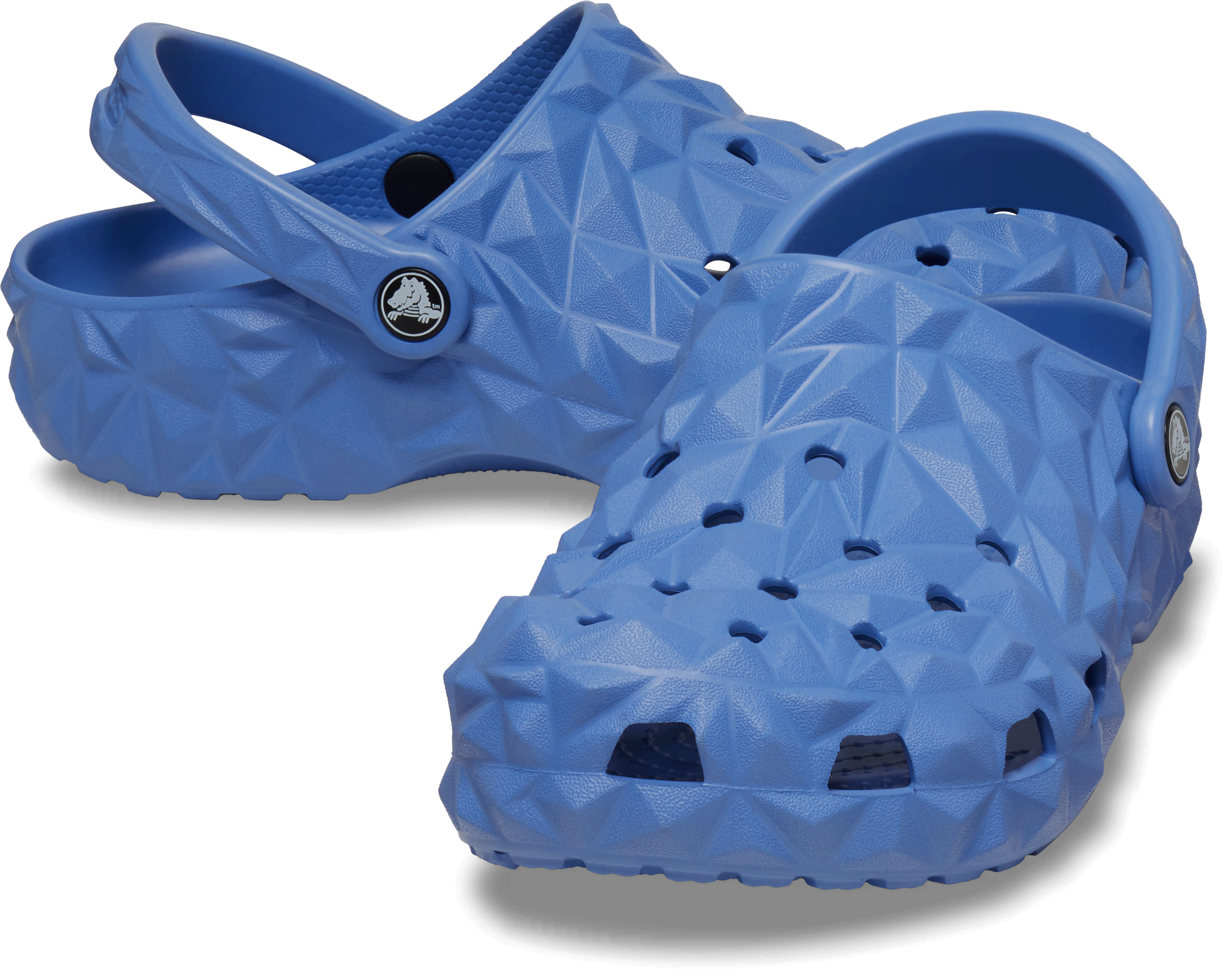 【最短当日出荷】 コレクション - クロッグ(定番) クラシック ジオメトリック クロッグ CLASSIC GEOMETRIC CLOG 〈色〉ブルー/青 〈サイズ〉23cm 【男女兼用商品】 革命的