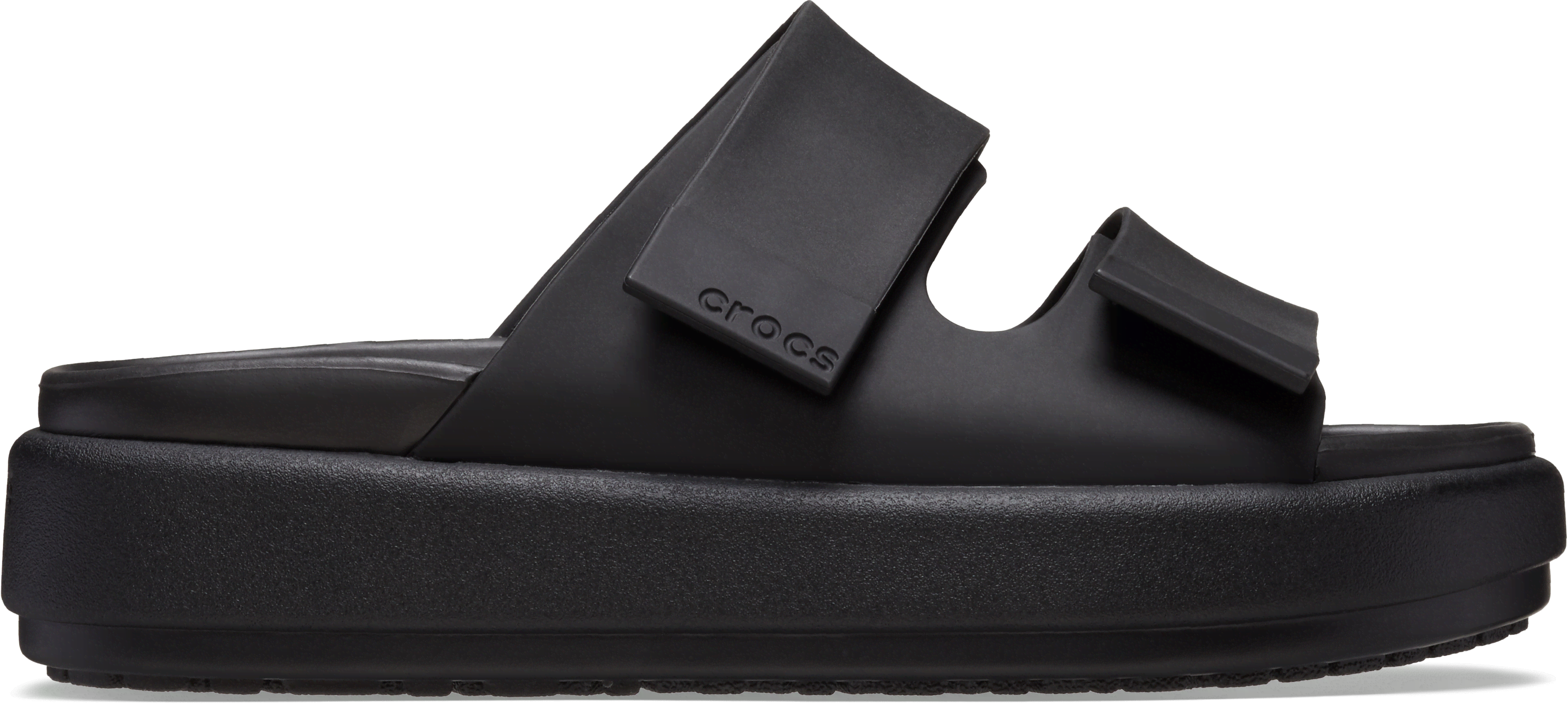 Crocs | Women | Brooklyn Luxe | Sandals | Black / Black | 4