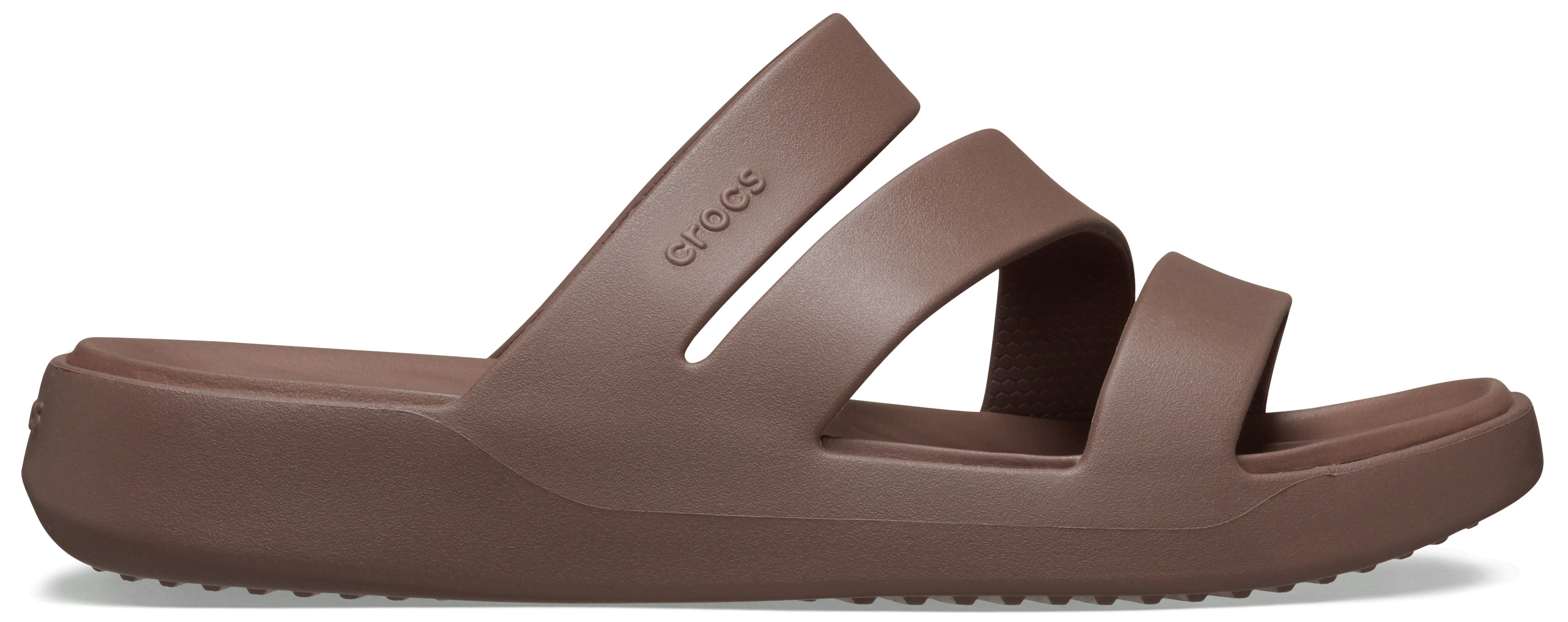 Crocs  Getaway Strappy  women's Mules / Casual Shoes in Beige