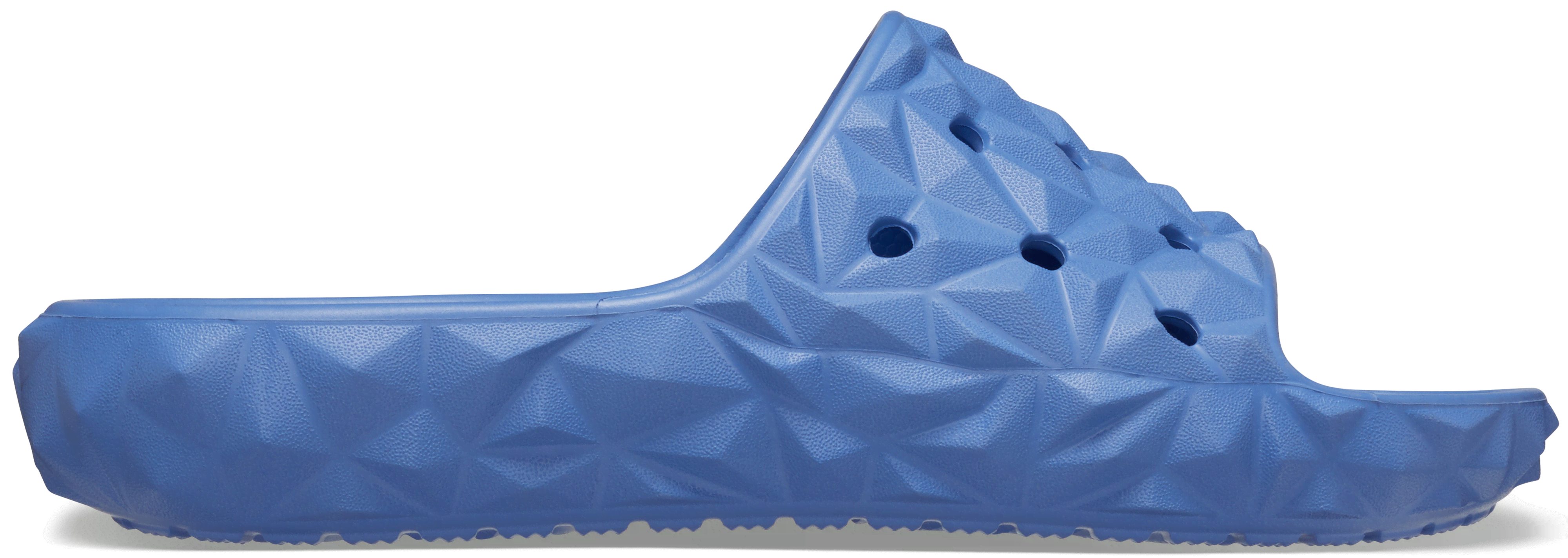 Crocs | Unisex | Classic Geometric 2.0 | Slides | Elemental Blue | W8/M7