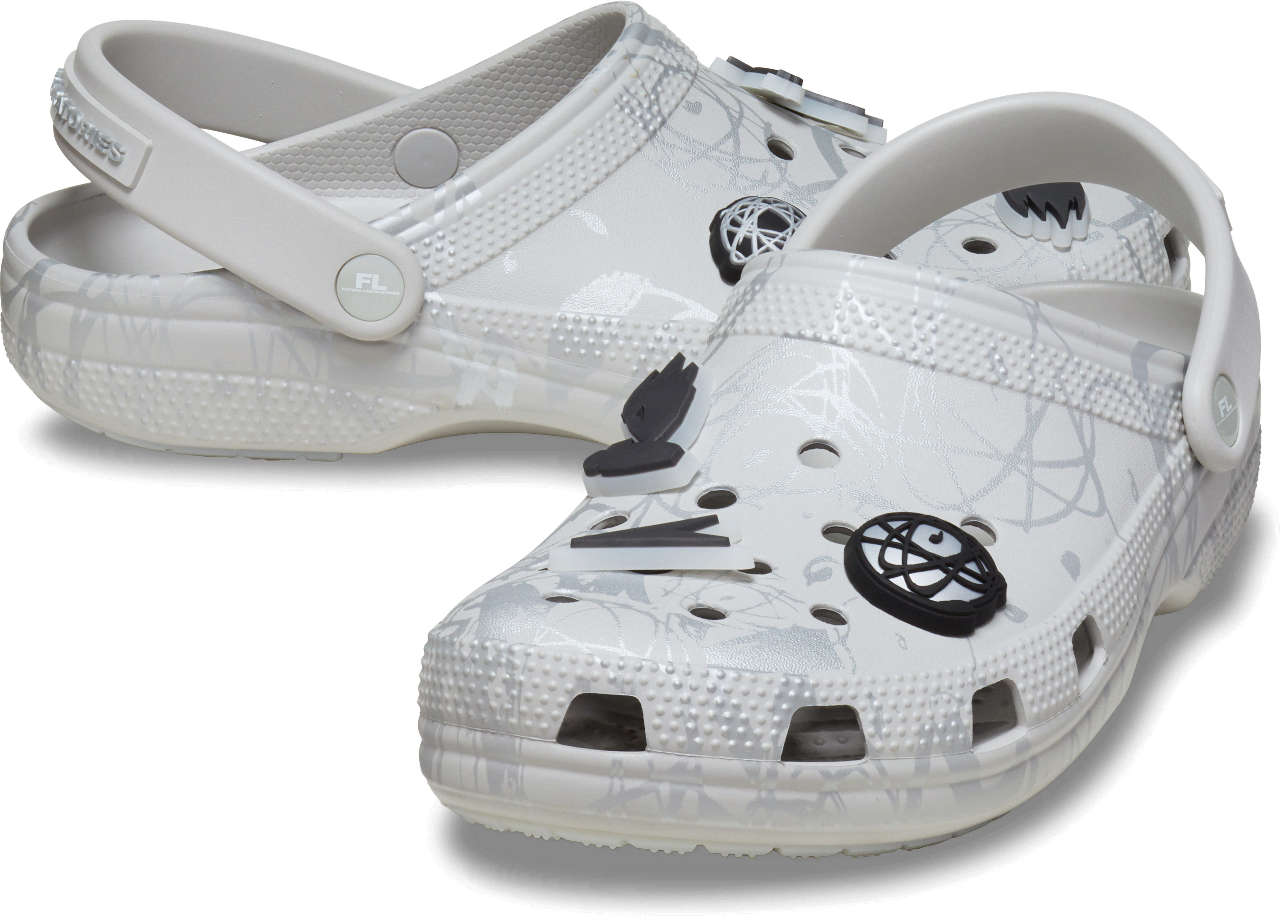 [å] å FL X CROCS CLASSIC CLOG 󥺡ǥ ۥ磻/ 23cm FL X å 饷å å