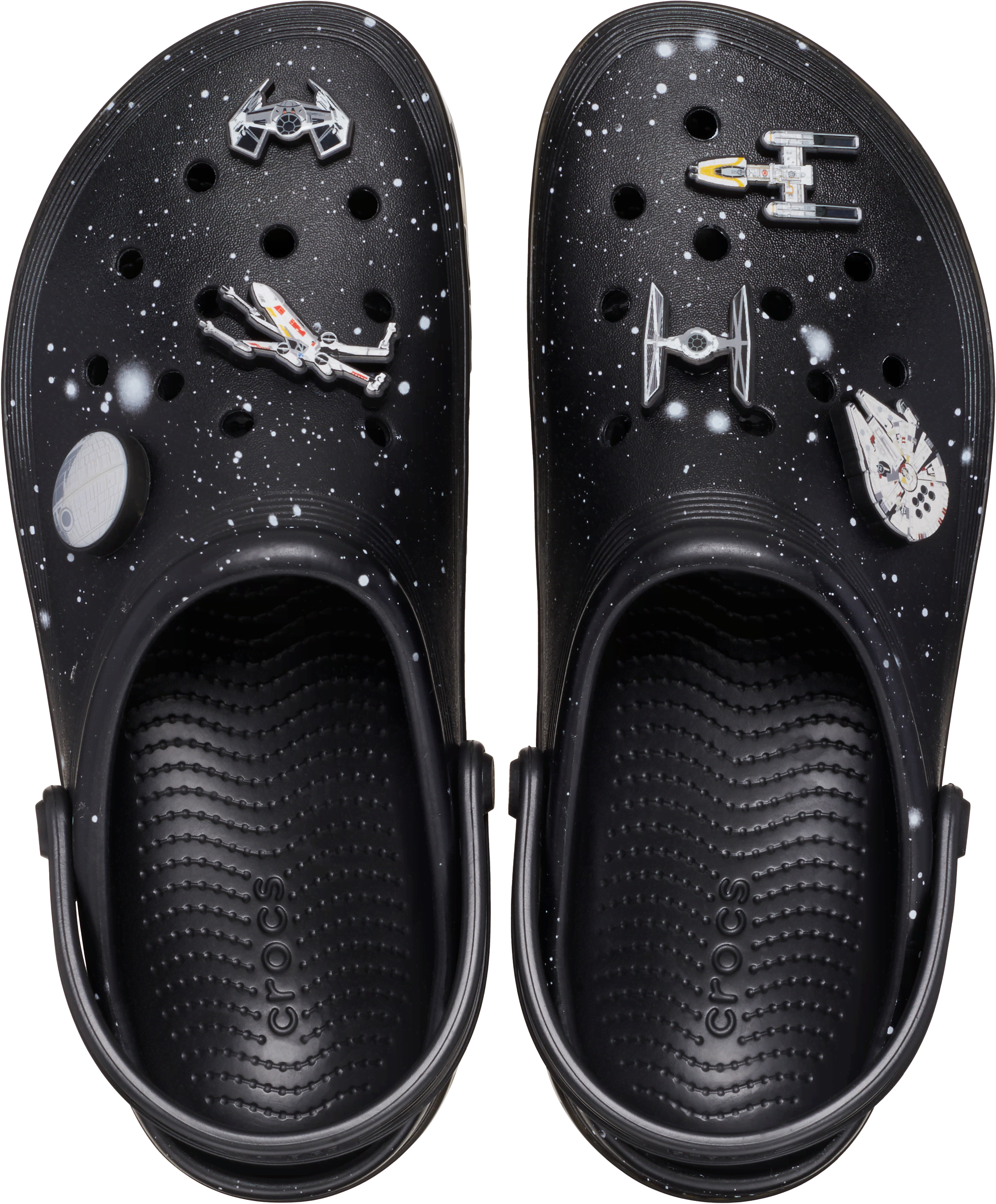 Crocs Star Wars Off Court Sabots Unisex Black 43 In Black