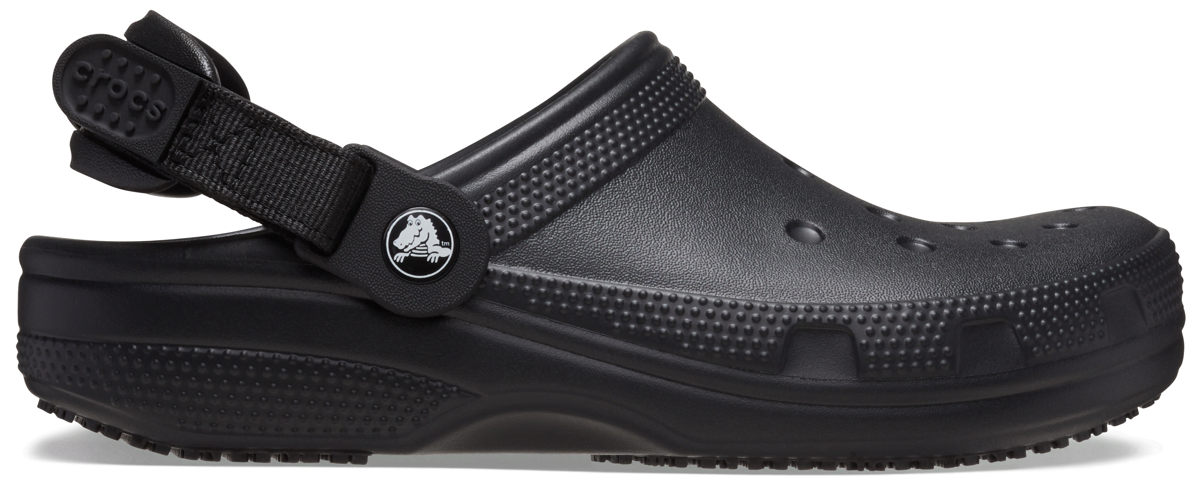 Crocs Classic Work Clog Black  in Women's Size 10 and Men's Size 9