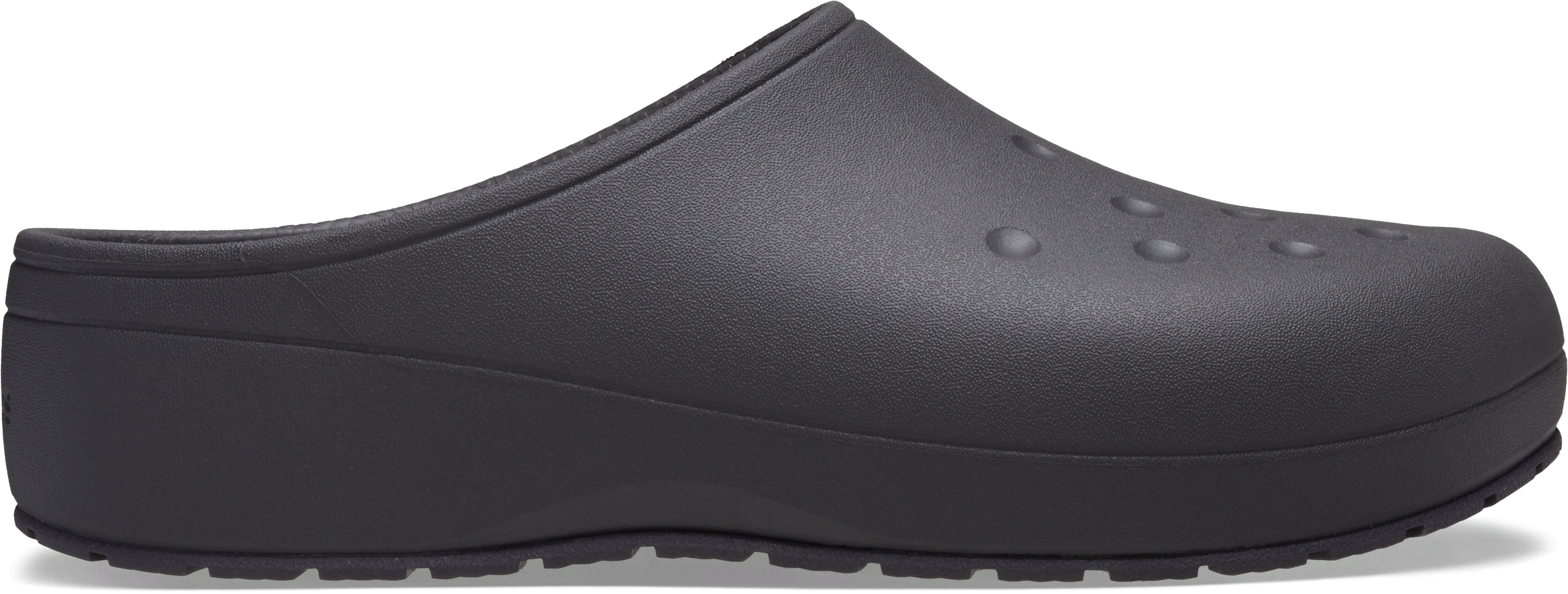 CROCS CROCS CLASSIC QUIET CLOG; BLACK SAND, W7/M5