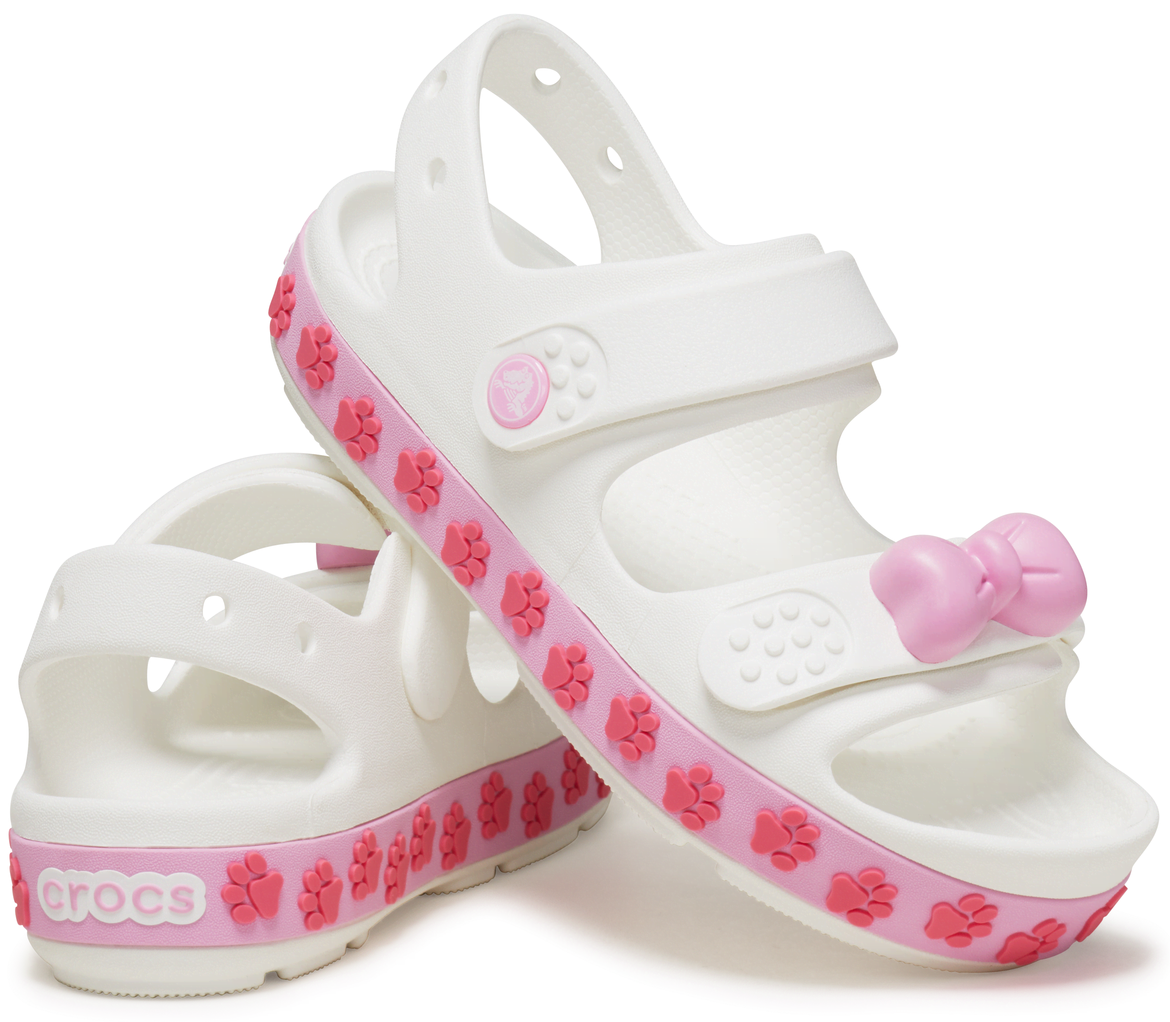 [å]  KIDS'CROCBAND CRUISER PET SANDAL åҶѡˤλҡλ ۥ磻/ 19cm 1821cmۥåХɏ 롼 ڥå 