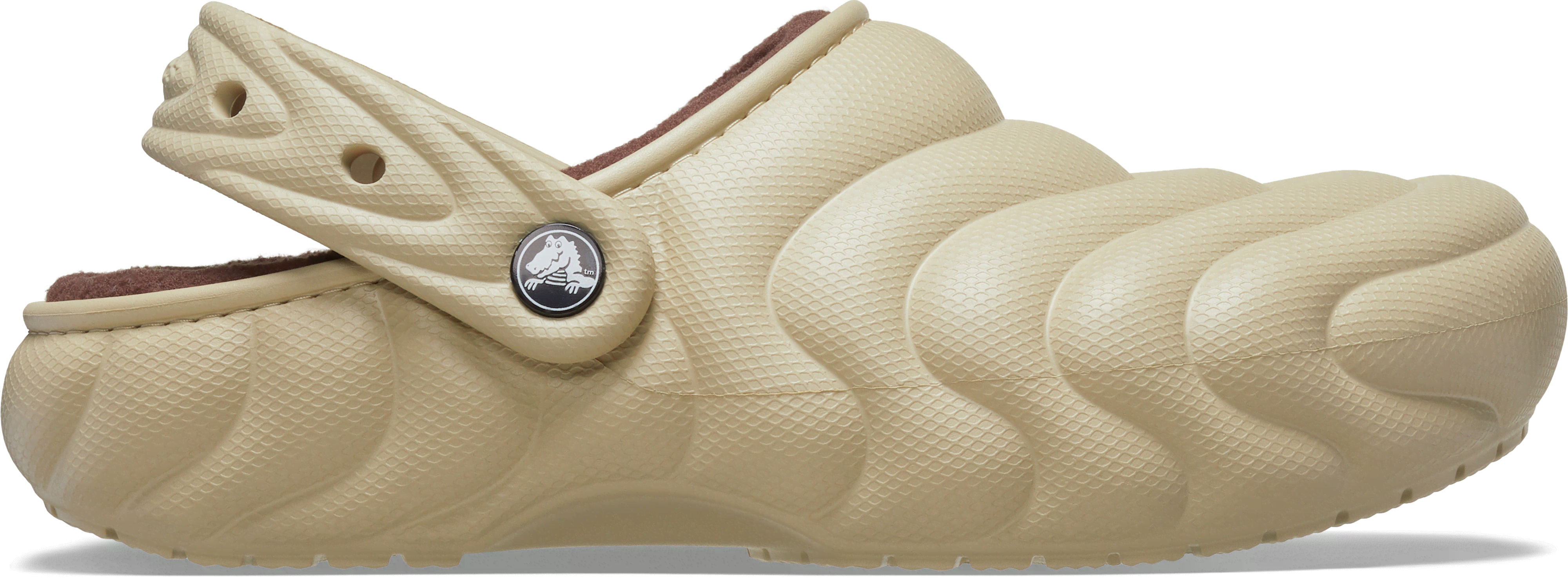 CROCS CLASSIC LINED OVERPUFF SABOTS UNISEX MOTH 43 