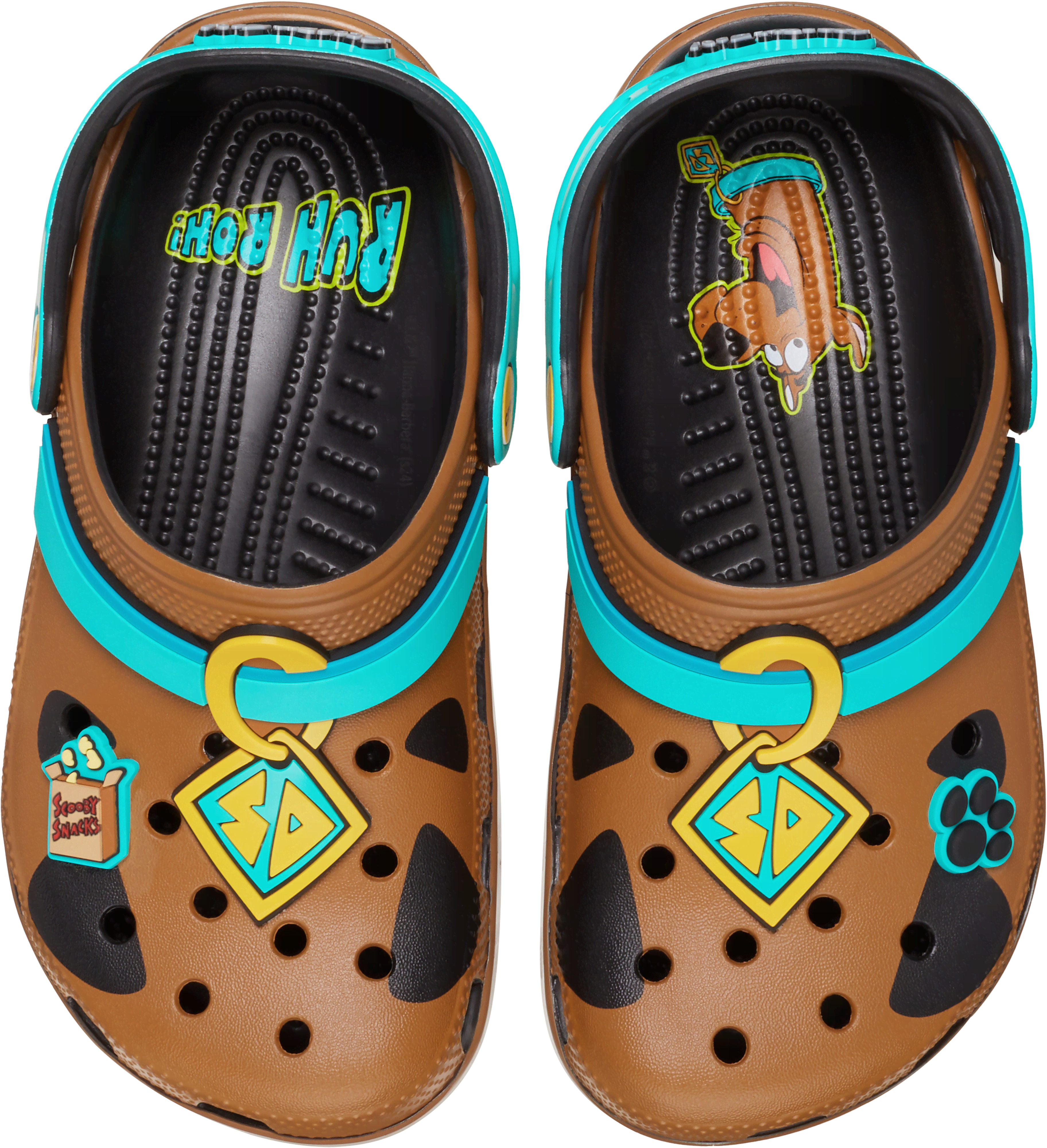 CROCS SCOOBY-DOO! CLASSIC SABOTS ENFANTS BLACK 33 