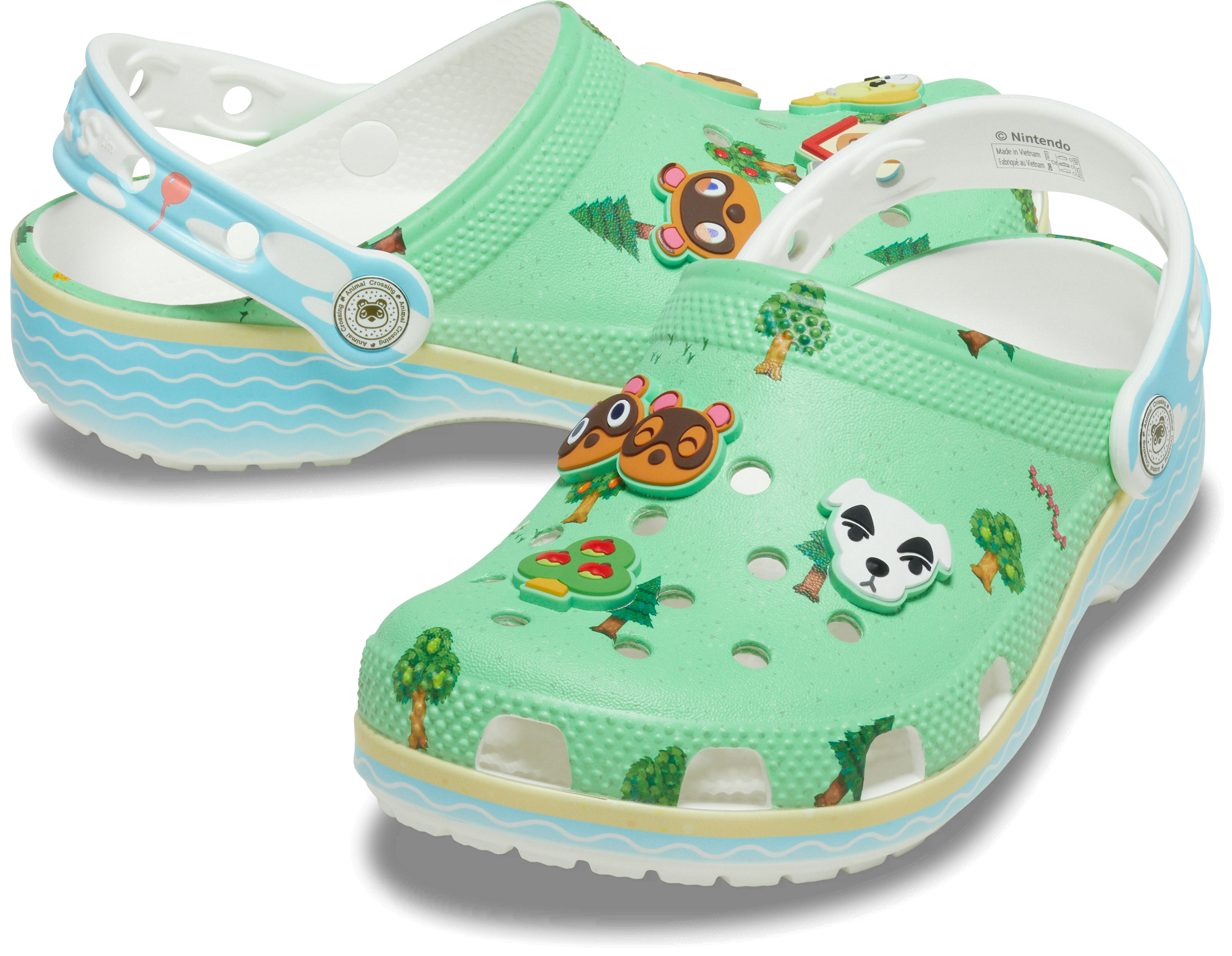 【最短当日出荷】 キッズ - フットウエア - キッズ全て 【18～21cm】どうぶつの森 クラシック クロッグ KIDS' ANIMAL CROSSING CLASSIC CLOG 〈色〉
