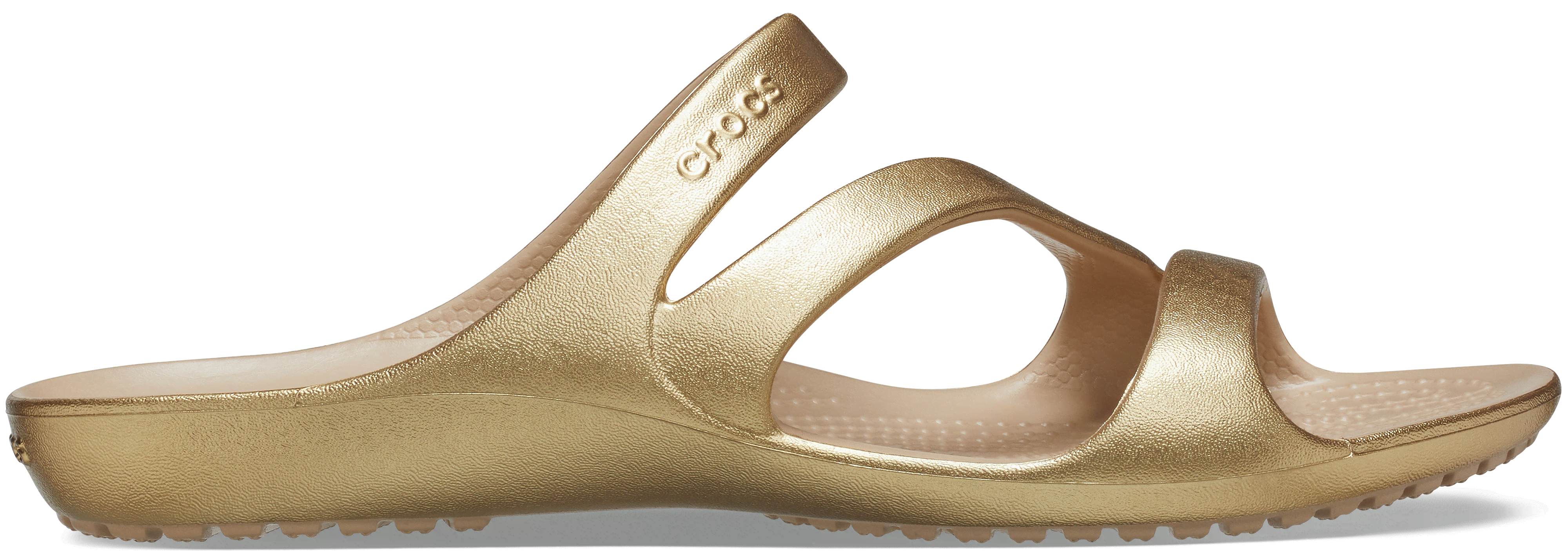 Crocs Kadee Ii Metallic Sandales Femmes Gold 41
