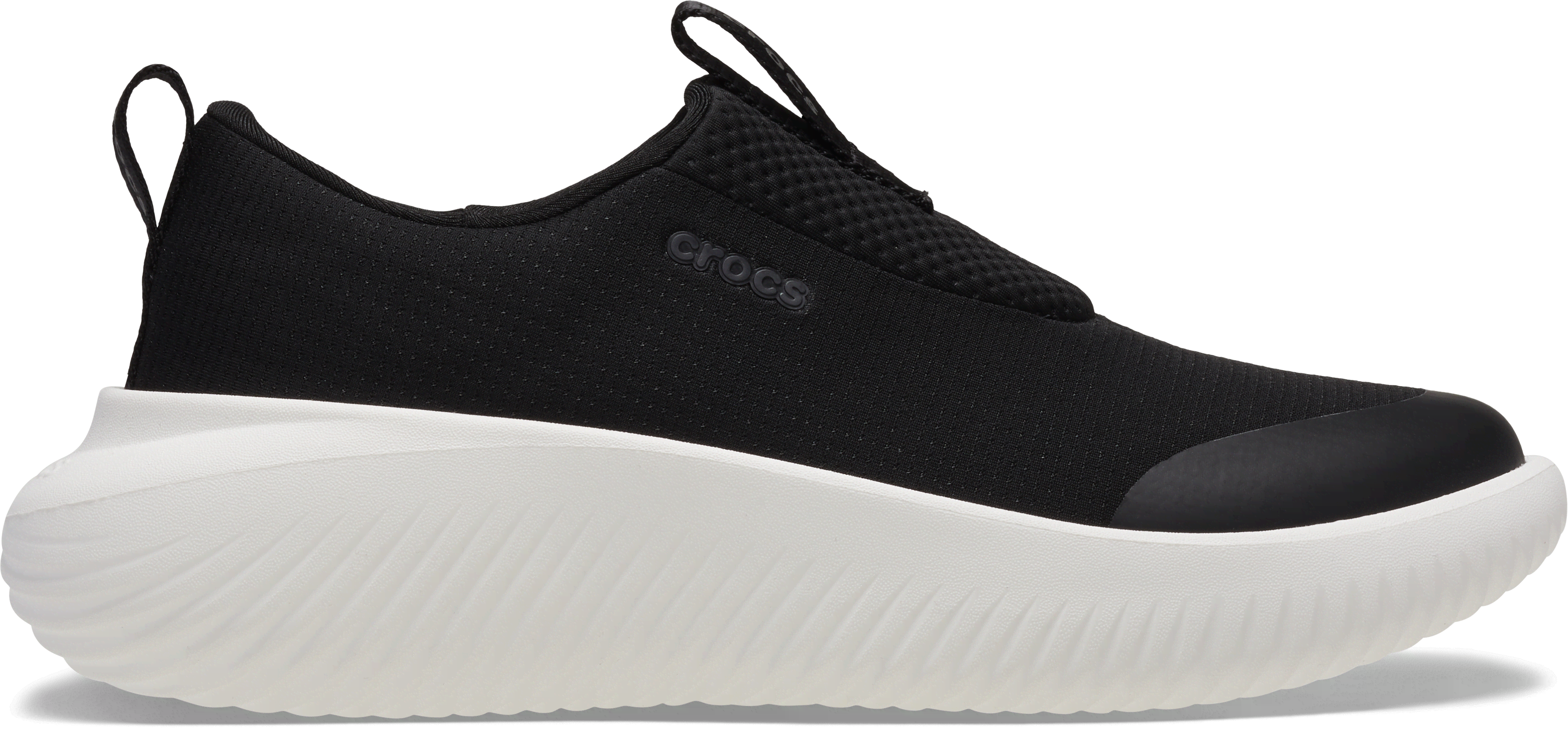 Shop Crocs Mellow Ease Sneakers Unisex Black / White 46 In Black/white