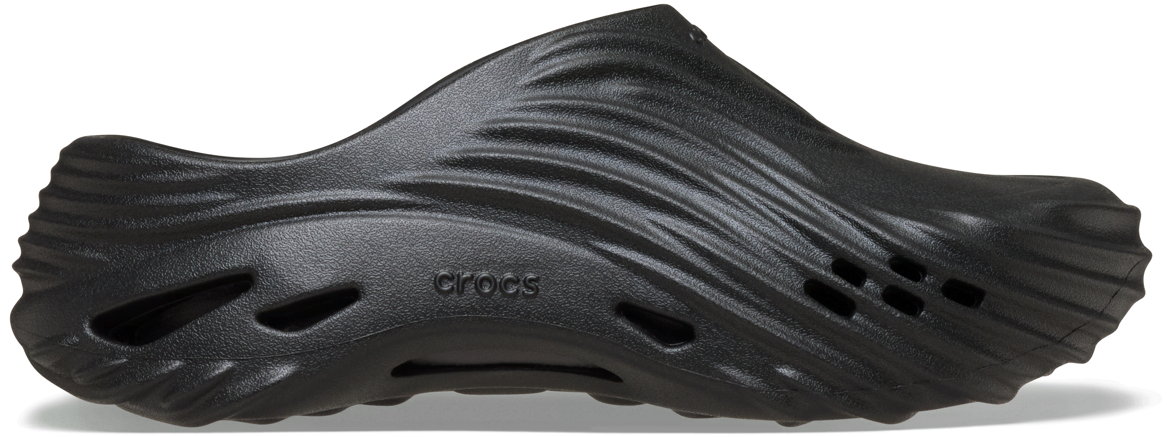 Crocs | Unisex | Echo Wave | Clogs | Black / Black | W7/M6