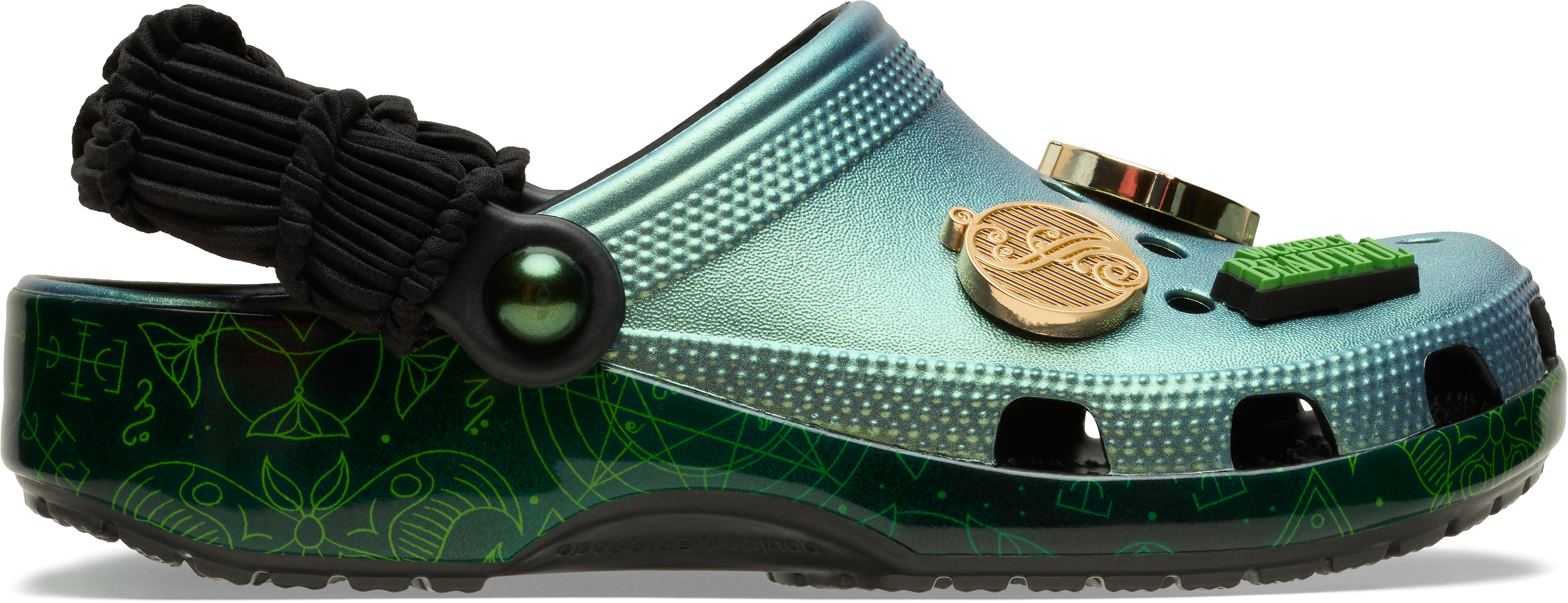 Crocs Wicked Elphaba Classic Sabots Unisex Multi 48 In Multi