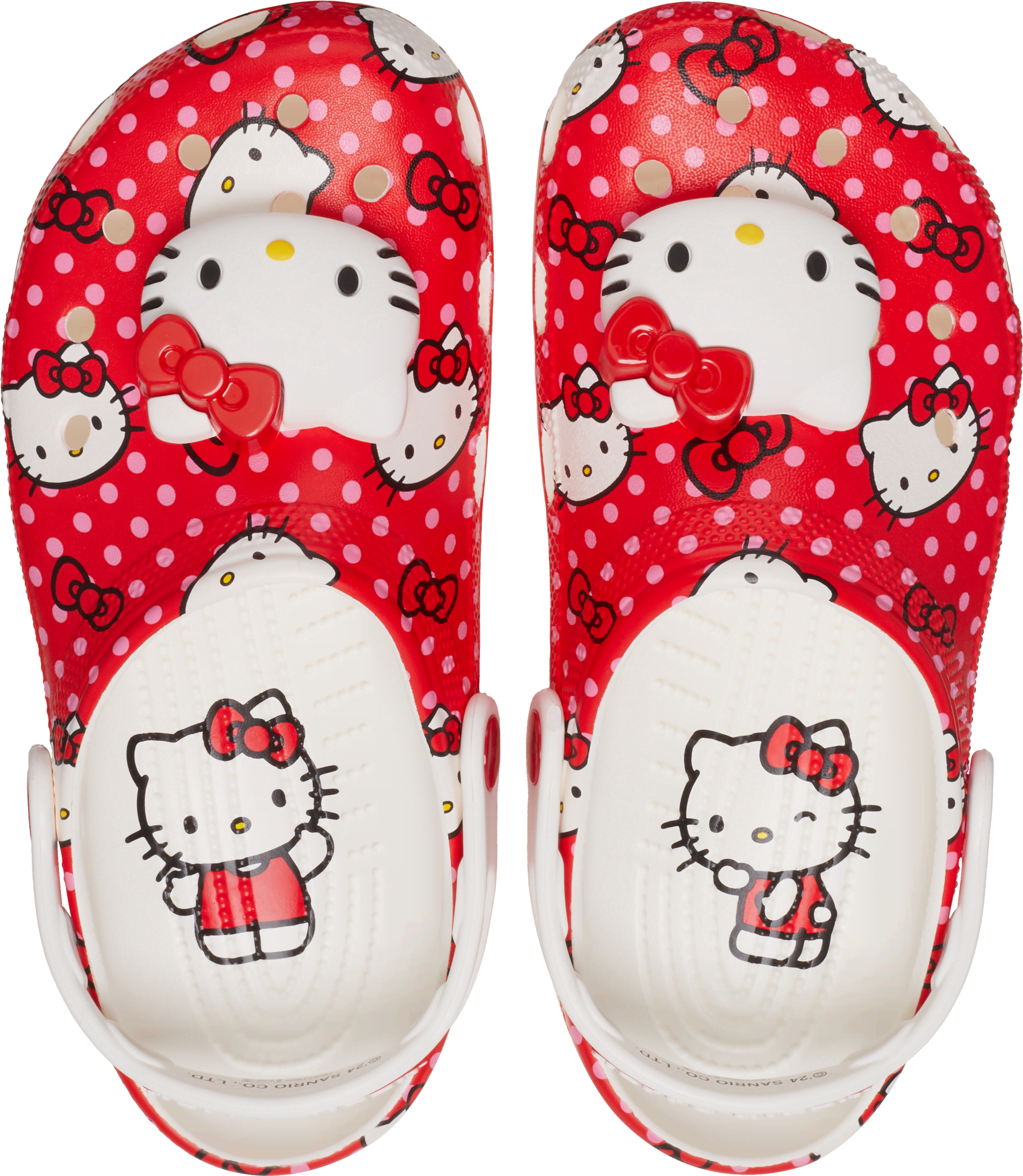 Crocs | Unisex | Hello Kitty® Red Classic | Clogs | Multi | W9/M8