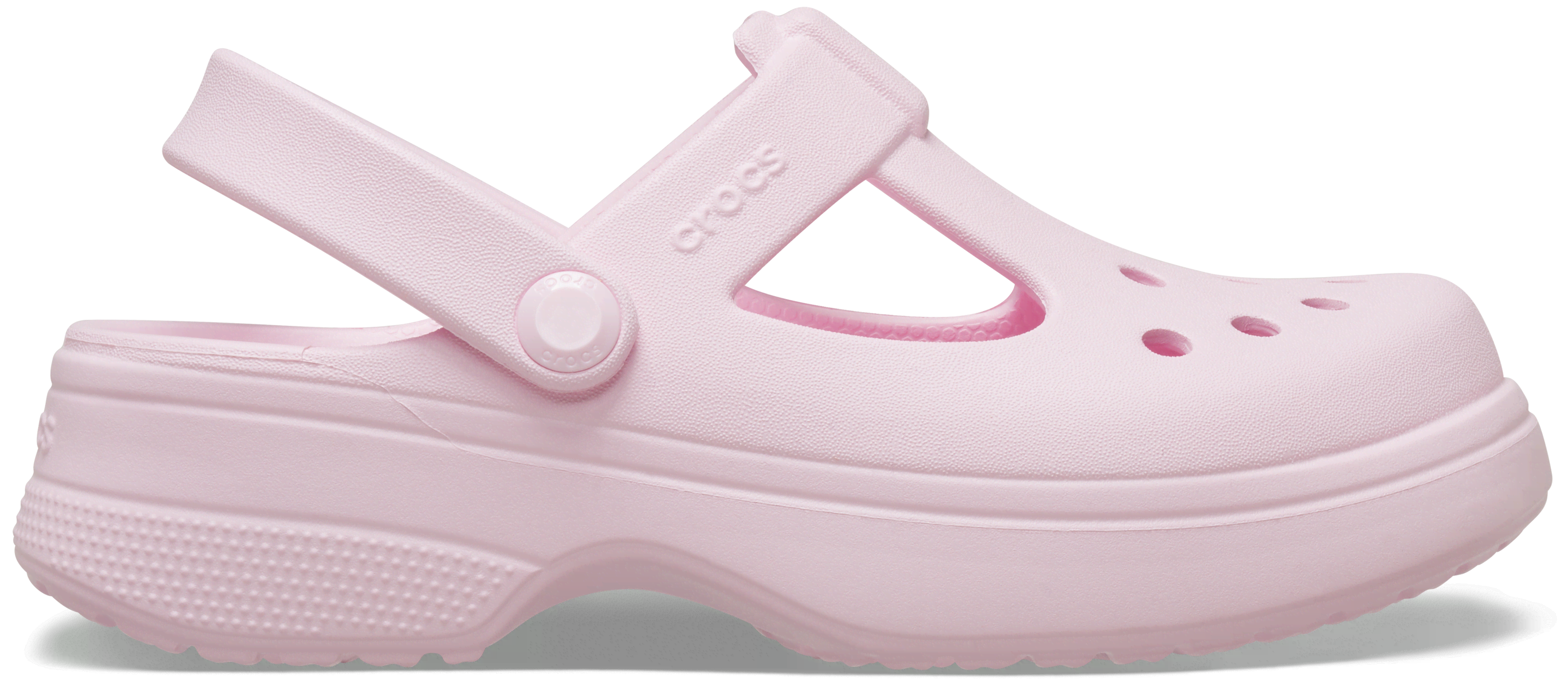 Crocs Classic Toddler Trainers - Pink - Size 3 - Plastic/Polycarbonate