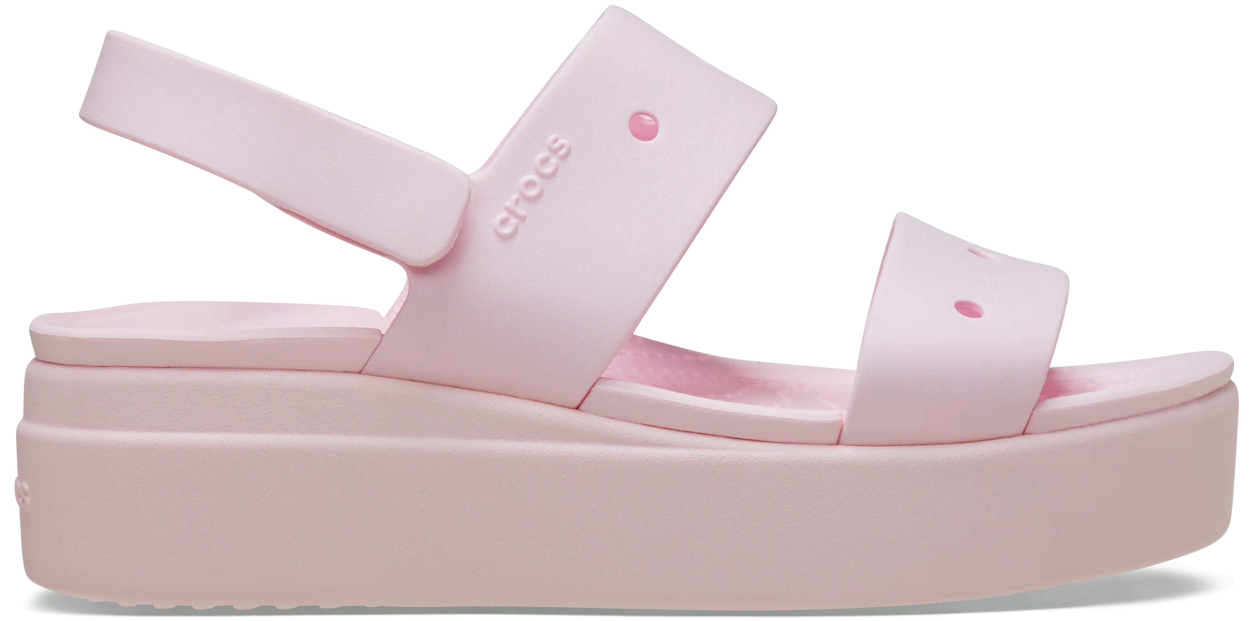Crocs Brooklyn 4u In Pink Milk