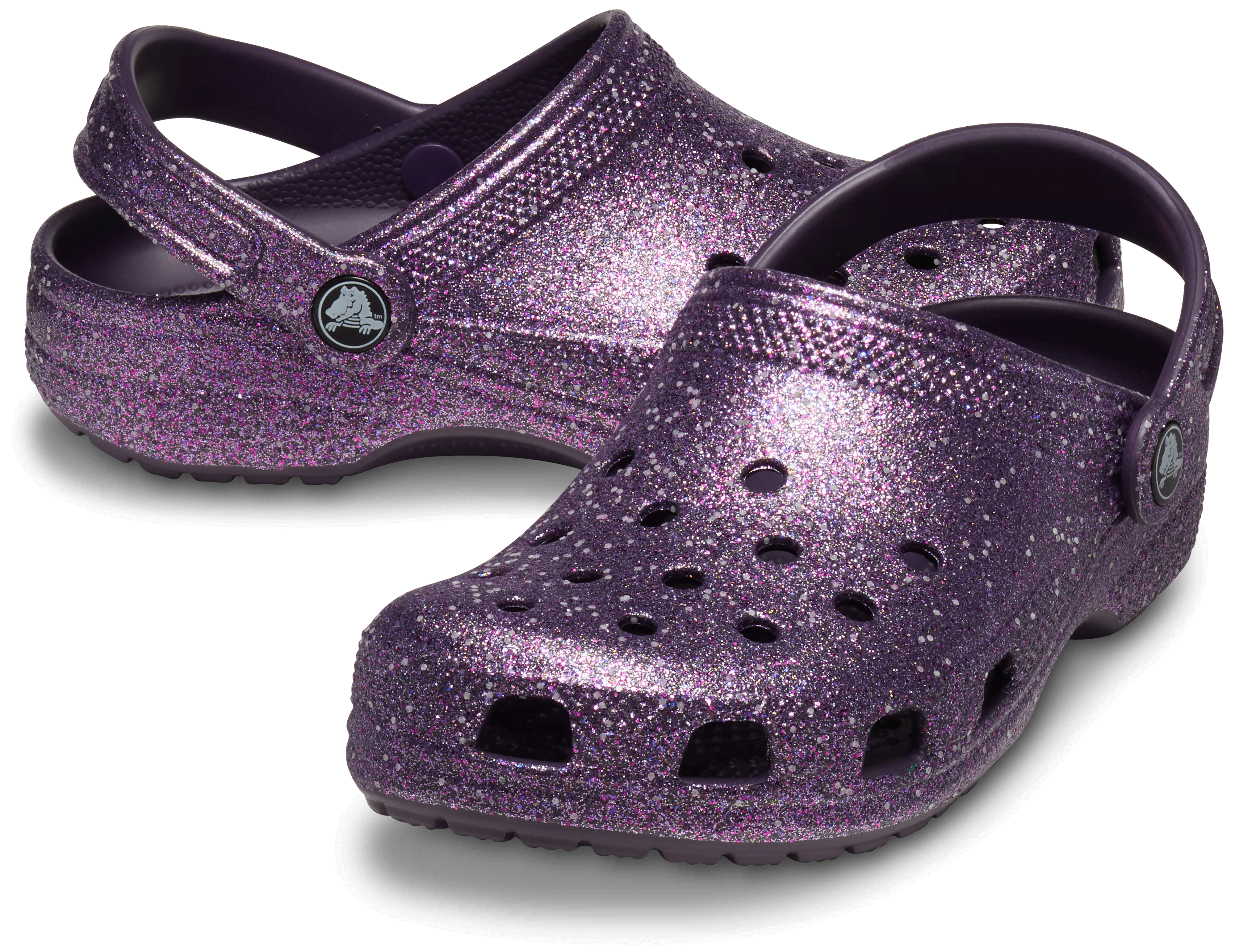 [NbNX] NbO TODDLERS' CLASSIC SPACE GLITTER CLOG LbYAqpAj̎qA̎q p[v/ 17.5cm y14`17.5cmzNVbN Xy[X Ob^[ NbO
