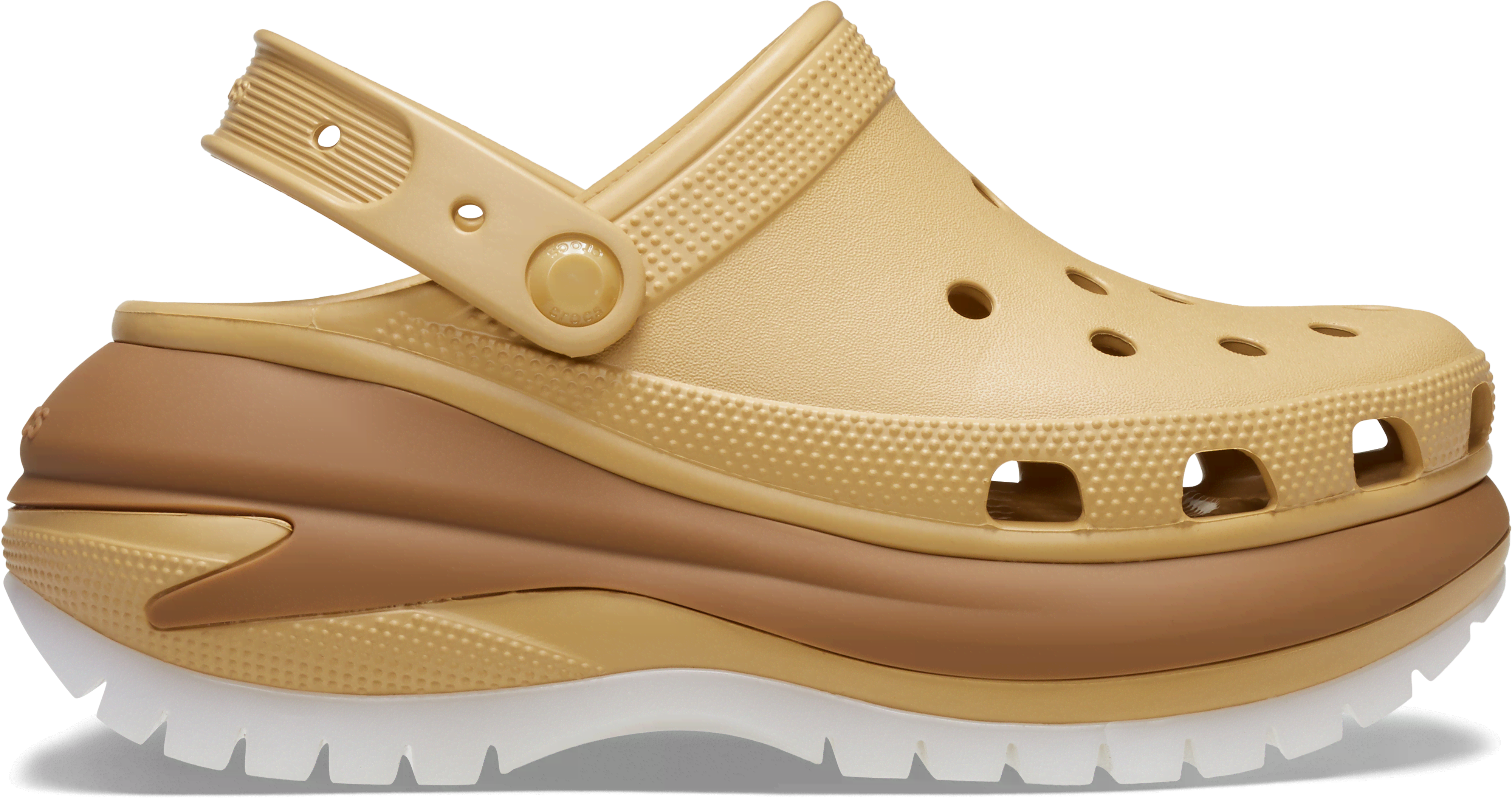 Shop Crocs Mega Crush Matte Clog; Wheat, W10/m8