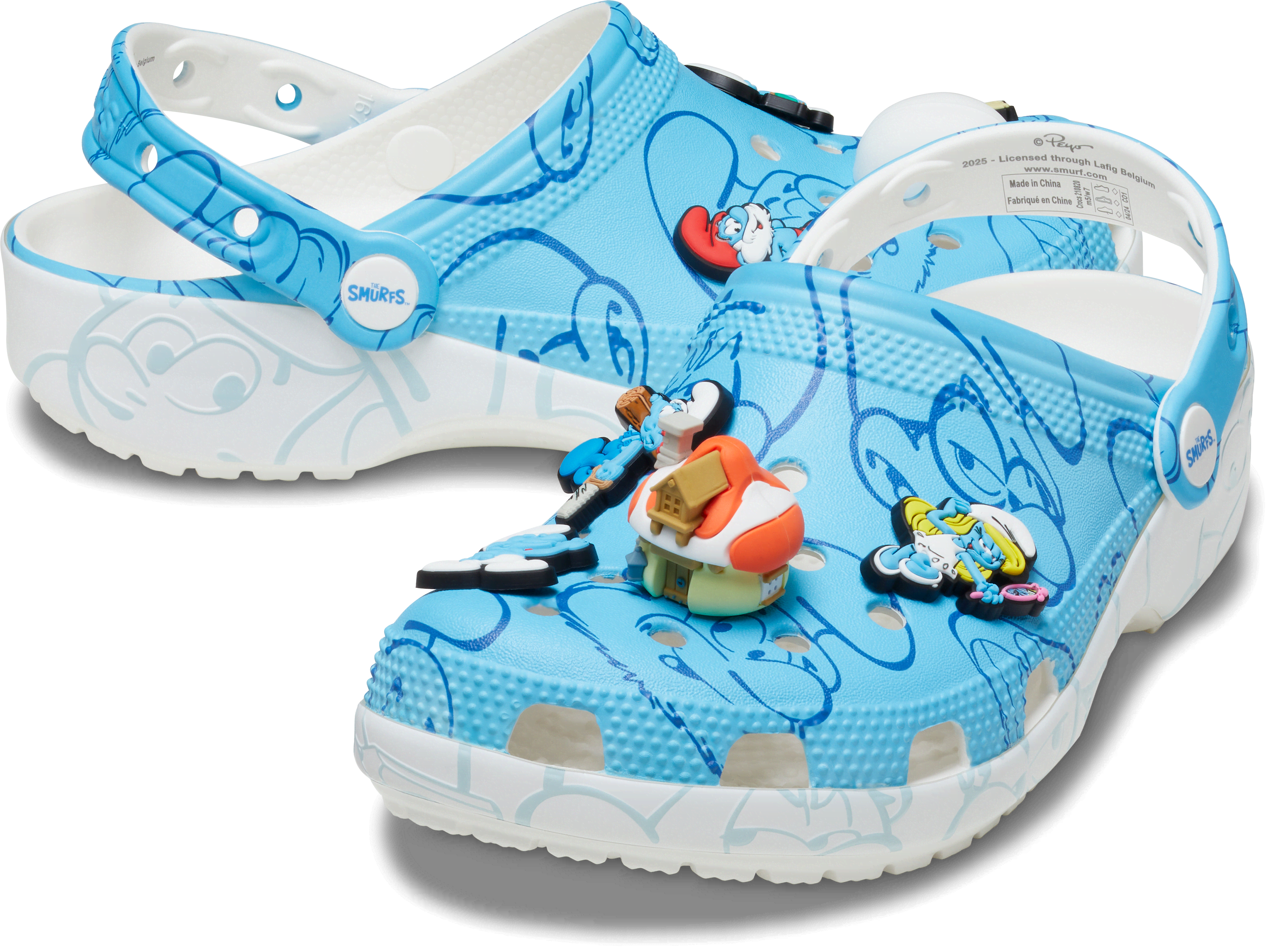 【最短当日出荷】 コレクション - クロッグ(定番) 「スマーフ」 クラシック クロッグ SMURFS CLASSIC CLOG 〈色〉 〈サイズ〉27cm スマーフ クラシック クロッグは、とっても