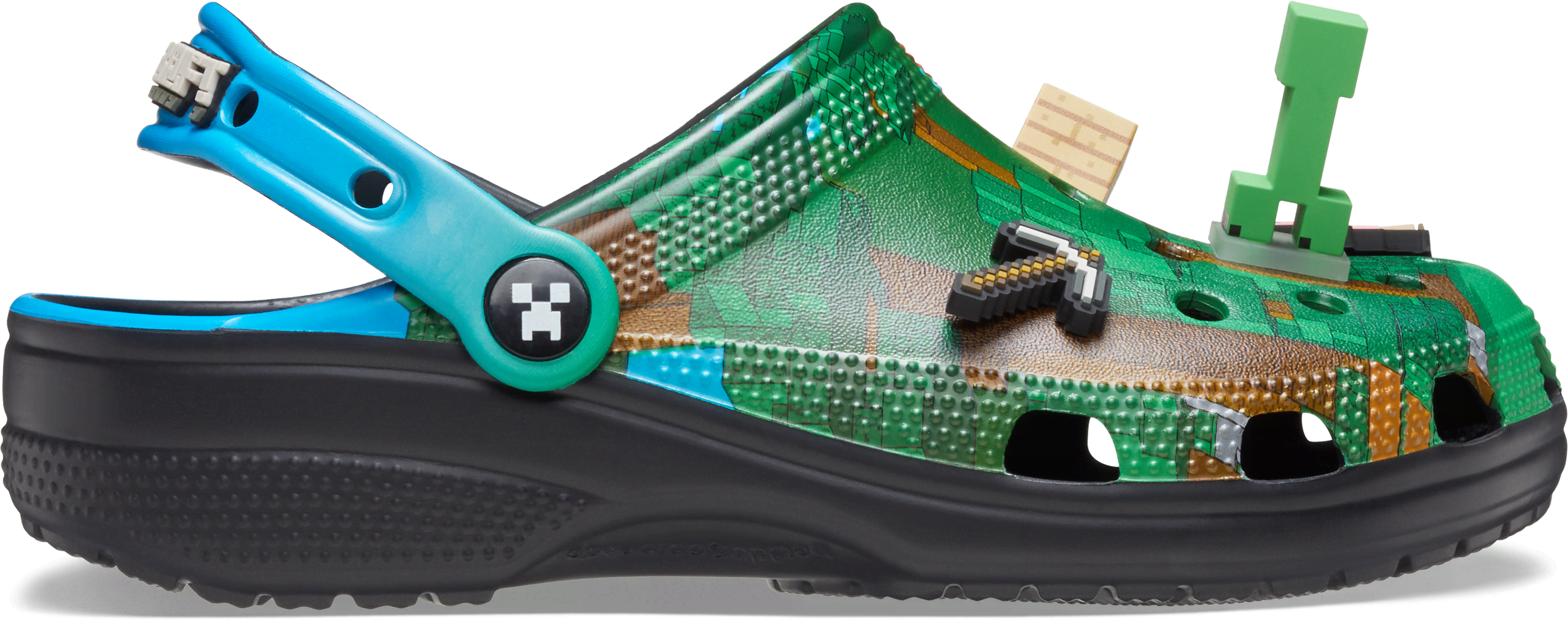 Crocs Minecraft Classic Clog   in Women's Size 8 and Men's Size 7