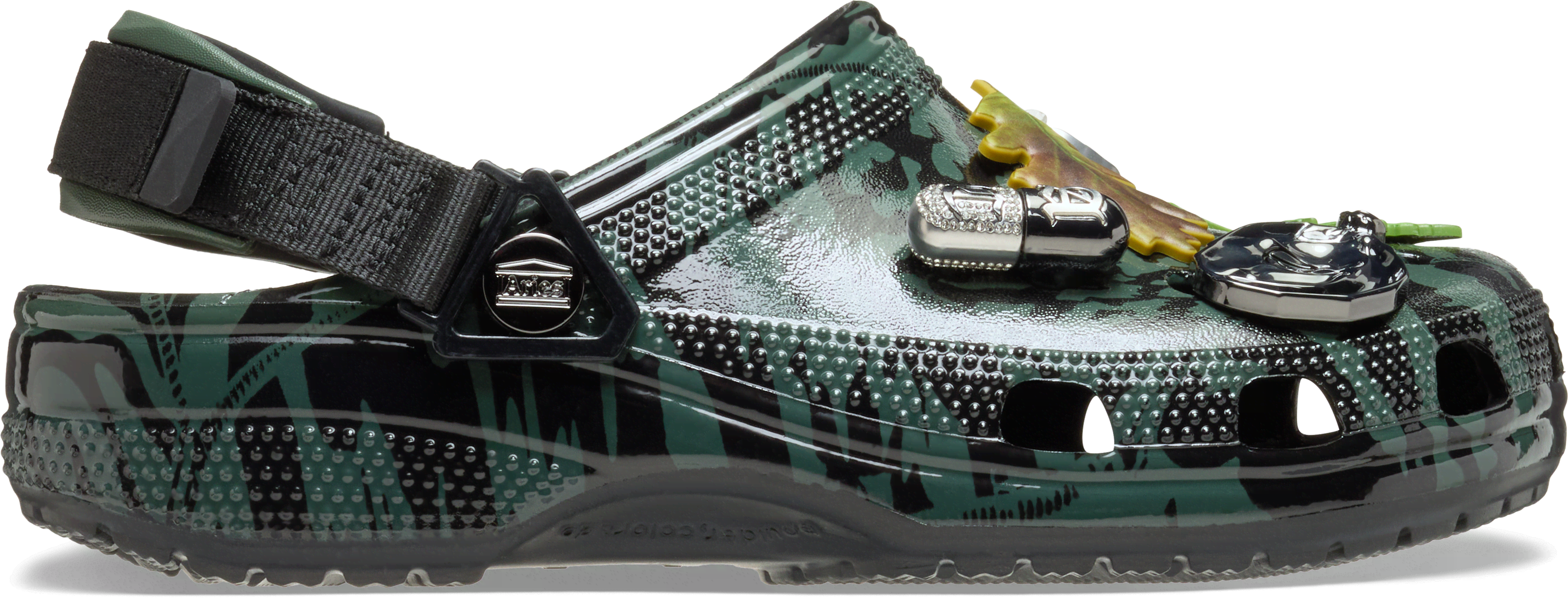 Image of Crocs | Unisex | Aries Arise x Crocs Classic | Clogs | Black | W4/M3