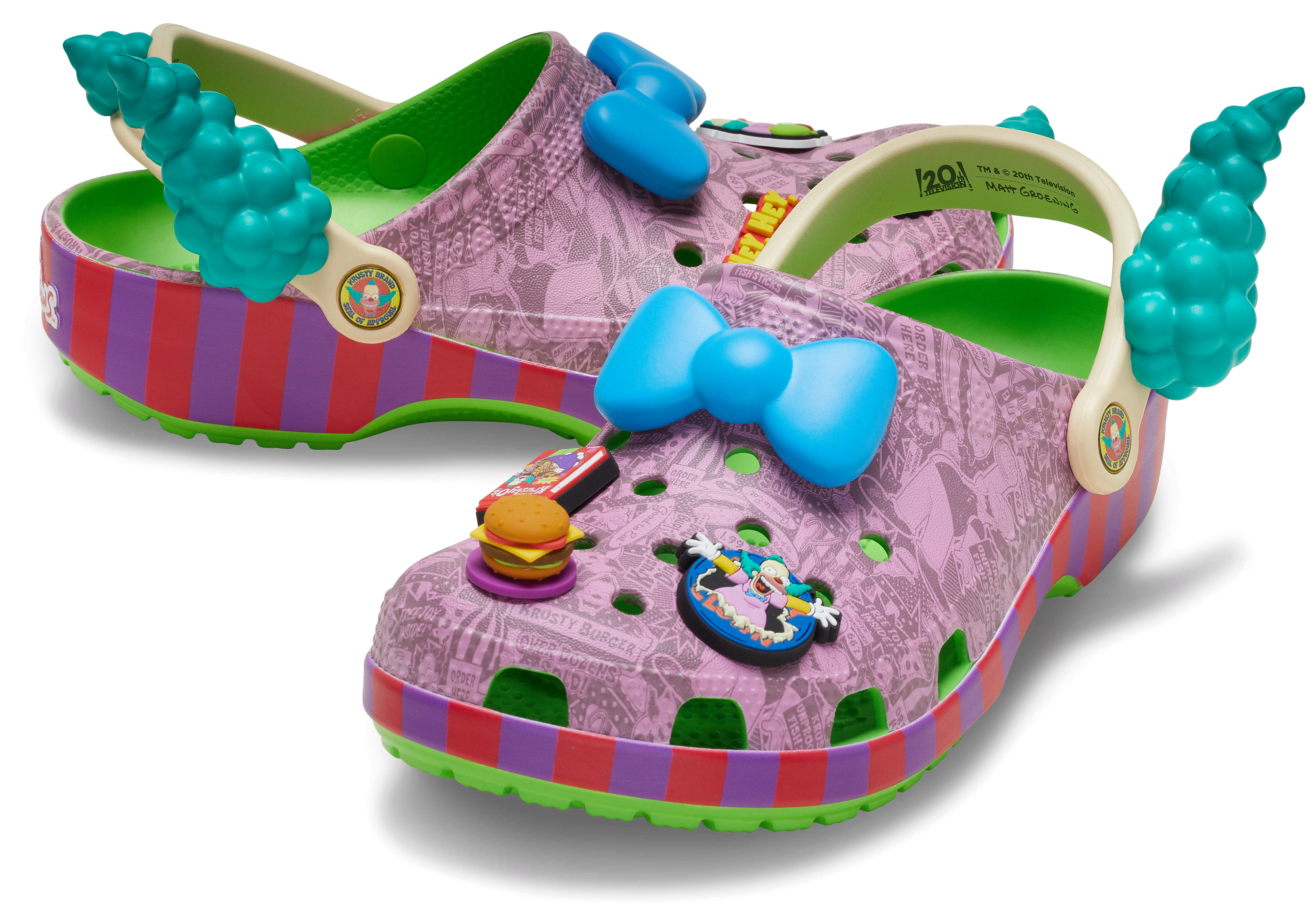 [å] å THE SIMPSONS KRUSTY CLASSIC CLOG 󥺡ǥ 27cm  ץ ֥饹ƥ 饷å å