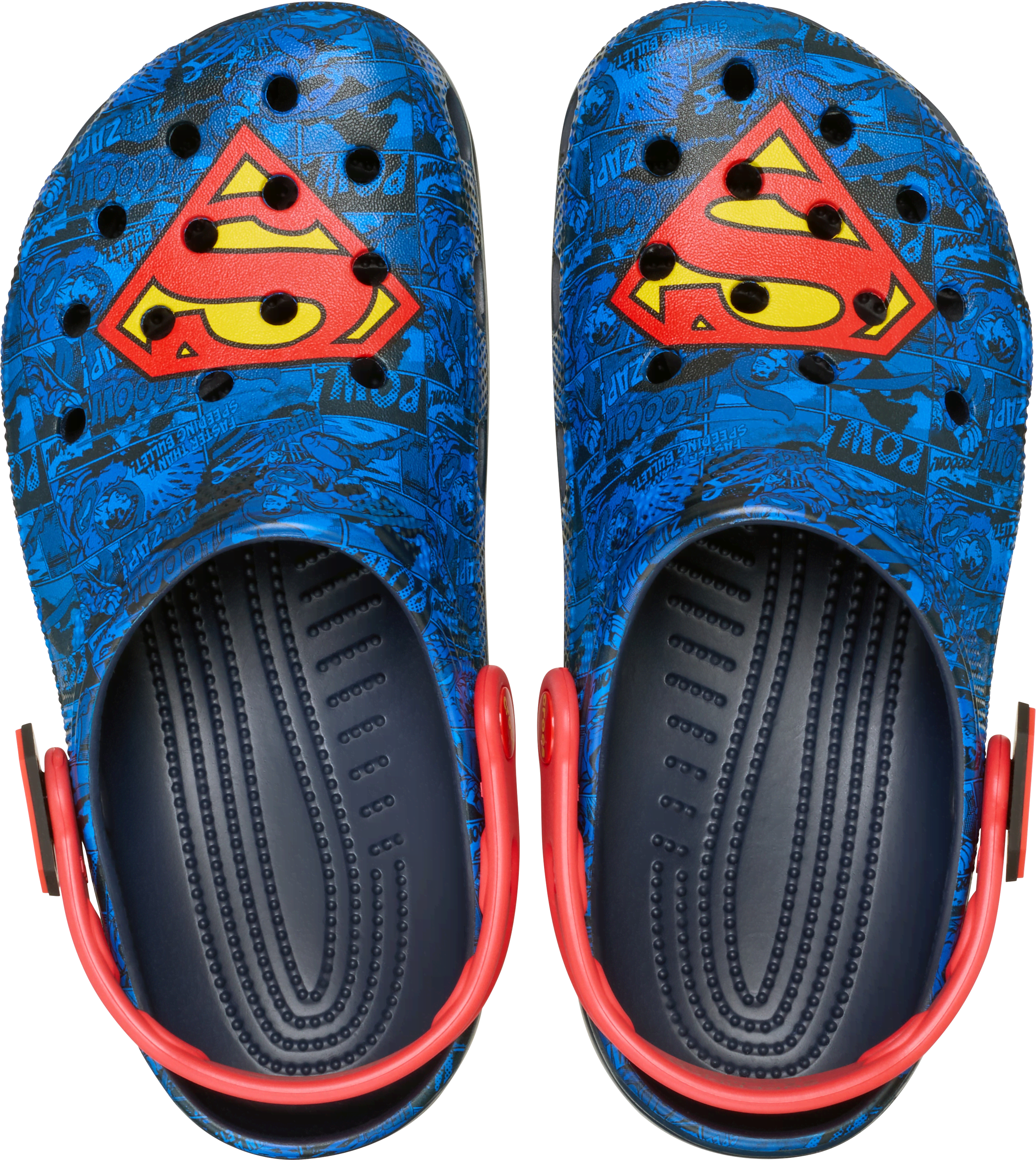 Crocs | Unisex | Superman Classic | Clogs | Multi | W4/M3