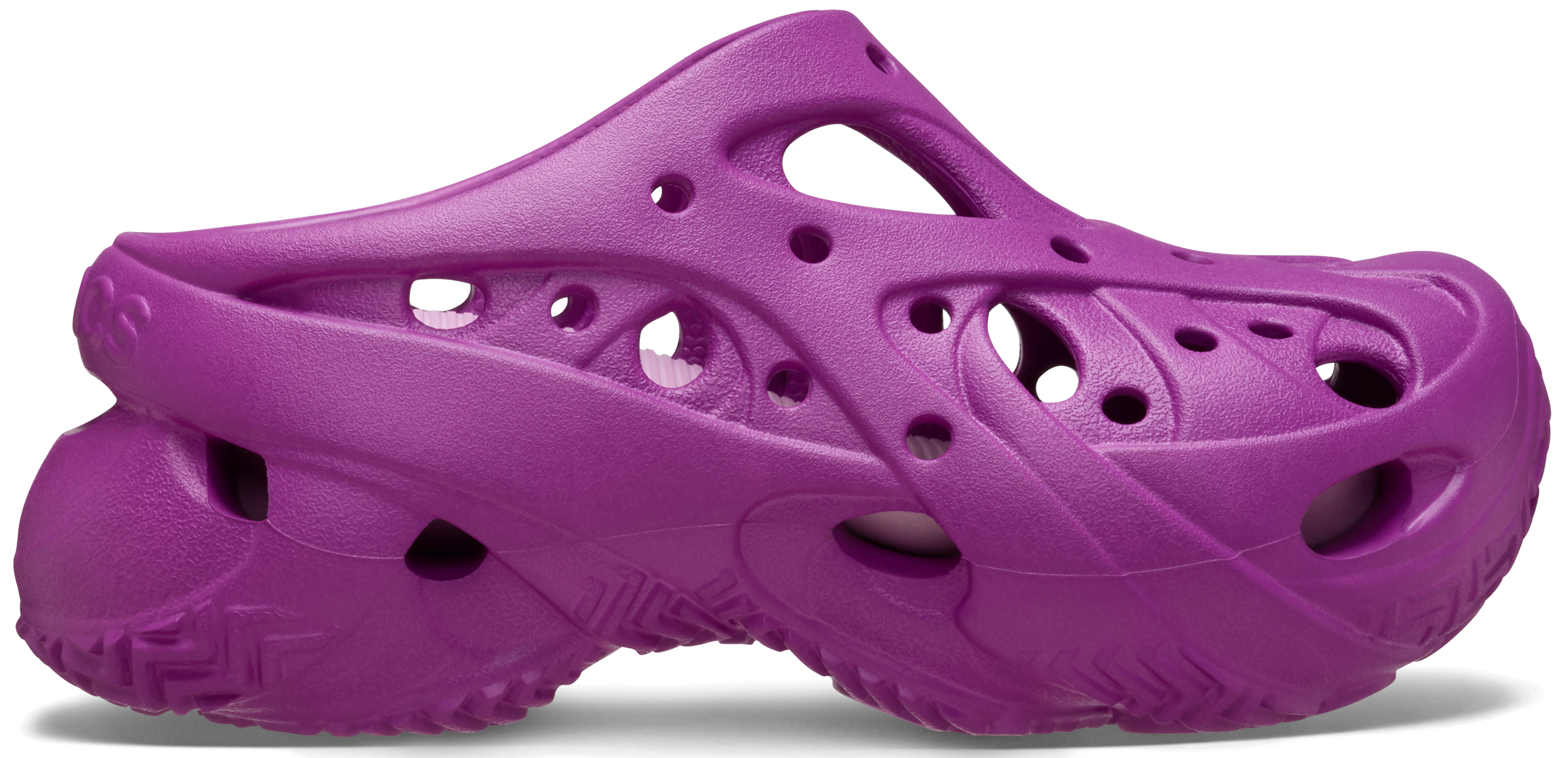 Crocs Caged Clog; Grapeberry, W11