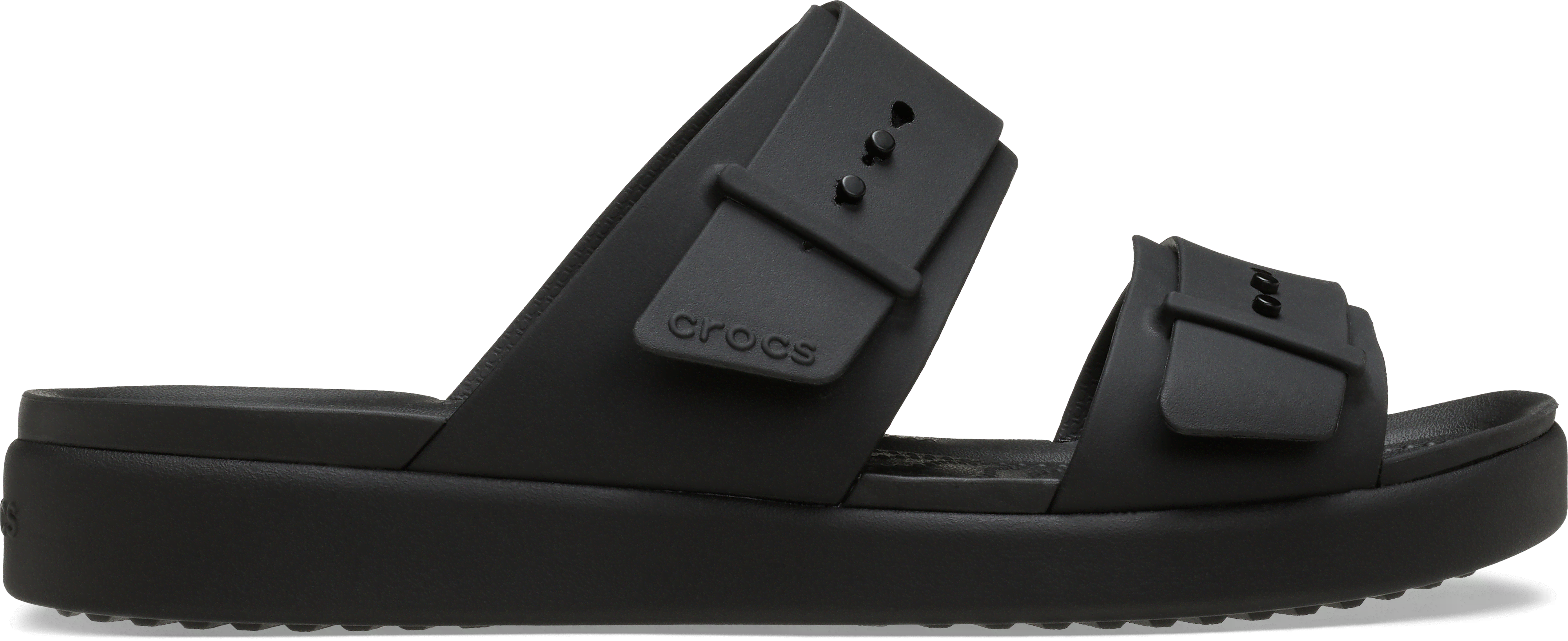 Crocs  Brooklyn Buckle Low Low  women's Mules / Casual Shoes in Black
