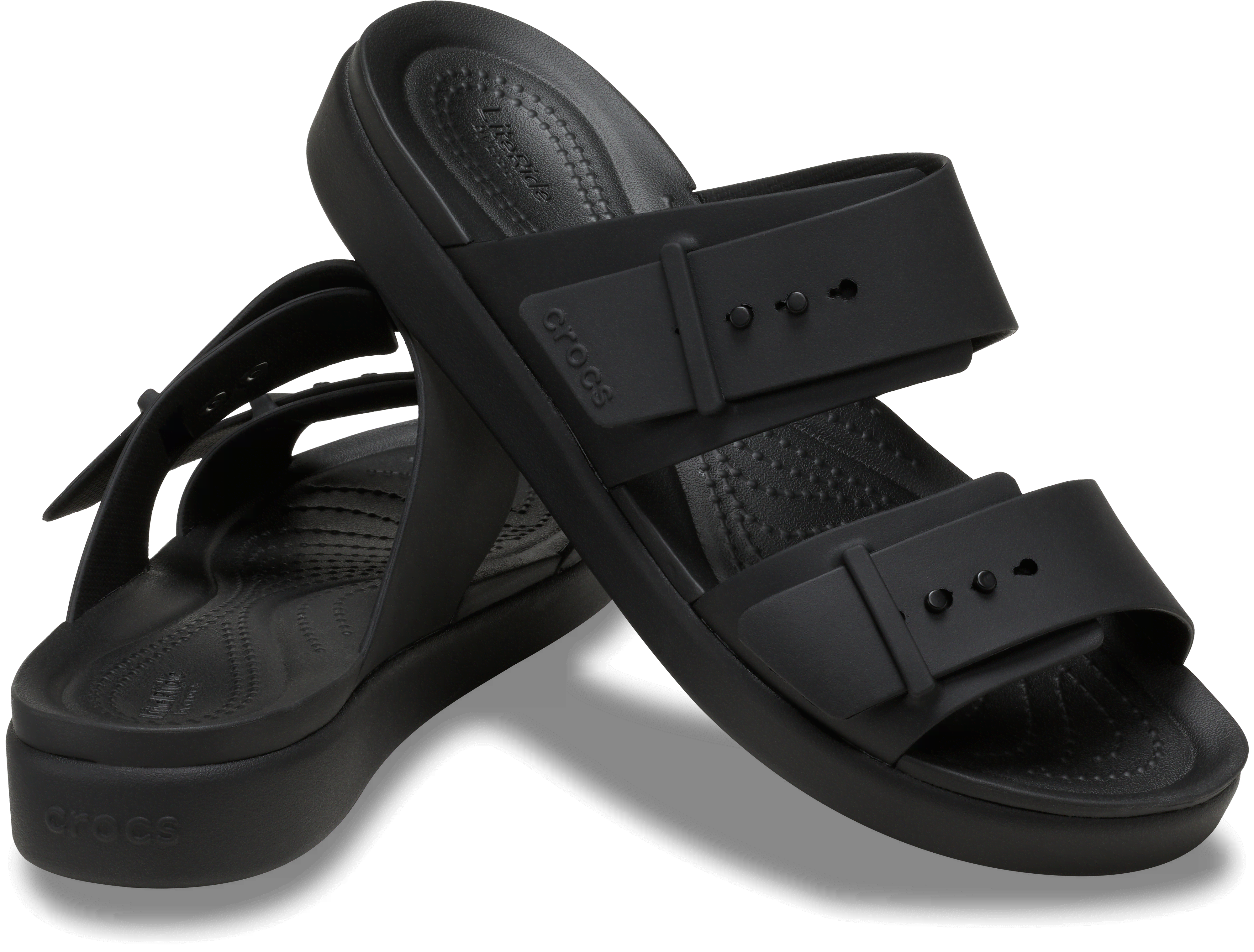 【最短当日出荷】 コレクション - サンダル ブルックリン バックル ロー BROOKLYN BUCKLE LOW 〈色〉ブラック/黒 〈サイズ〉24cm カジュアルスタイル、一日中続く快適さ、あらゆ