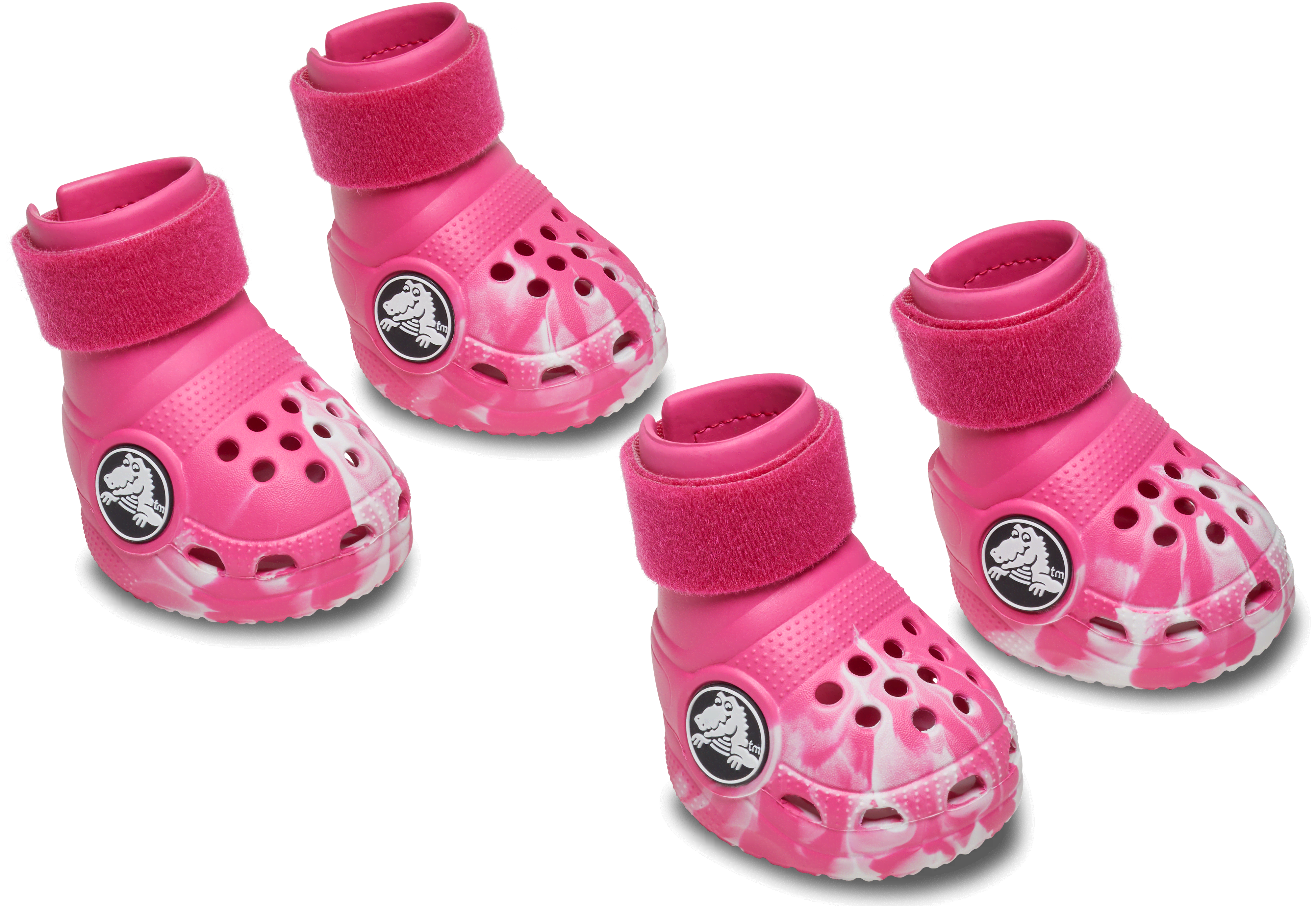 Crocs | Unisex | Pet  Boots | Boots | Dragon Fruit | M In Pink