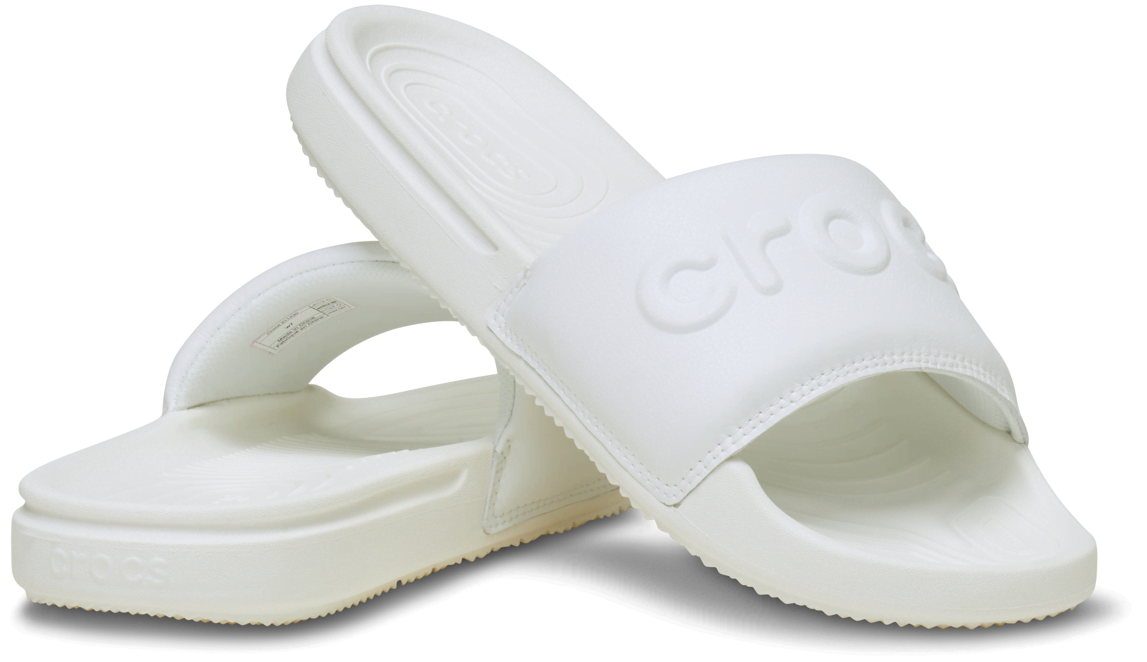 新品クロックスサンダル白色 crocs（クロックス） レディース 定番 サボ アウトドア 厚底 サンダル