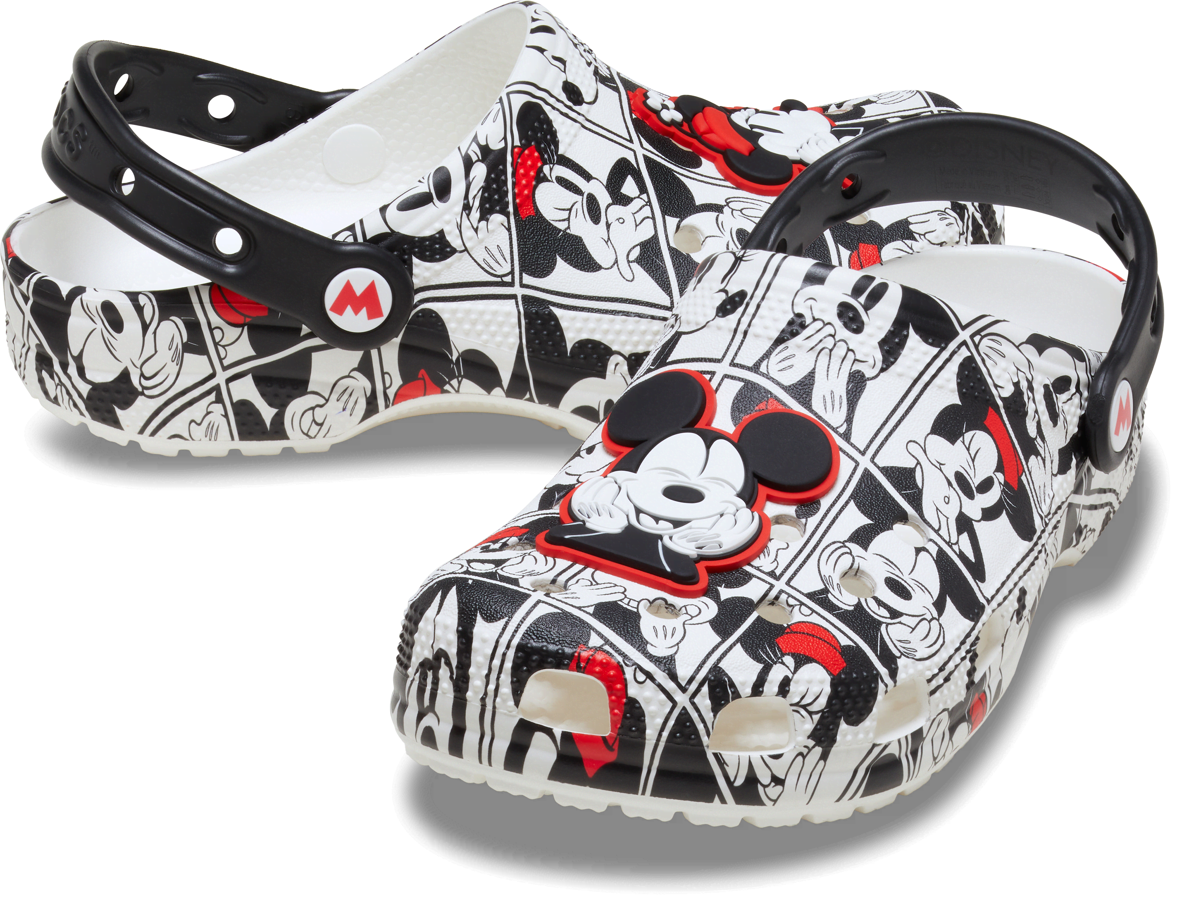 [NbNX] NbO MICKEY AND MINNIE / CLASSIC CLOG YAfB[X zCg/ 26cm ~bL[ Ah ~j[ / NVbN NbO