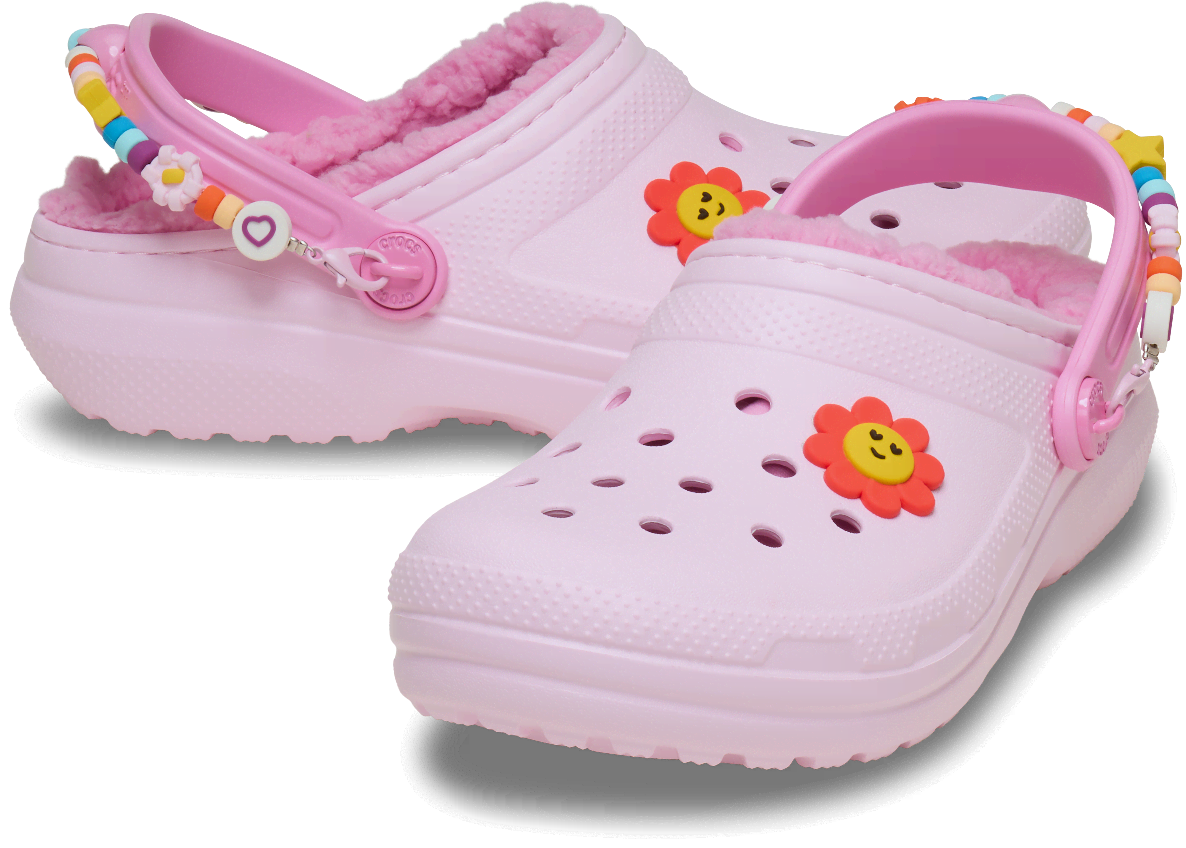 [NbNX] NbO KIDS' CLASSIC LINED DAISY CLOG LbYAqpAj̎qA̎q 19.5cm y18cm`21cmzLbY NVbN Ch fCW[ NbO