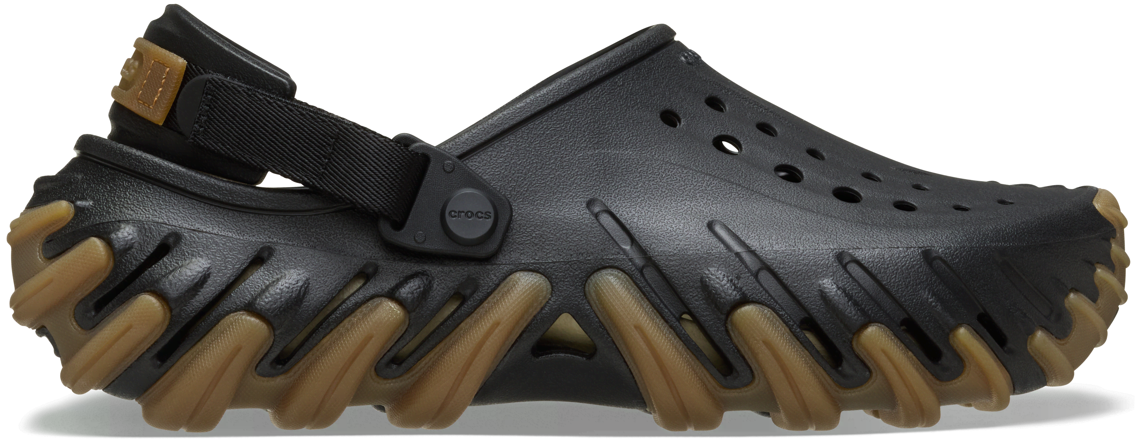 Crocs Echo Gum Ro Clog Black  in Women's Size 6 and Men's Size 5