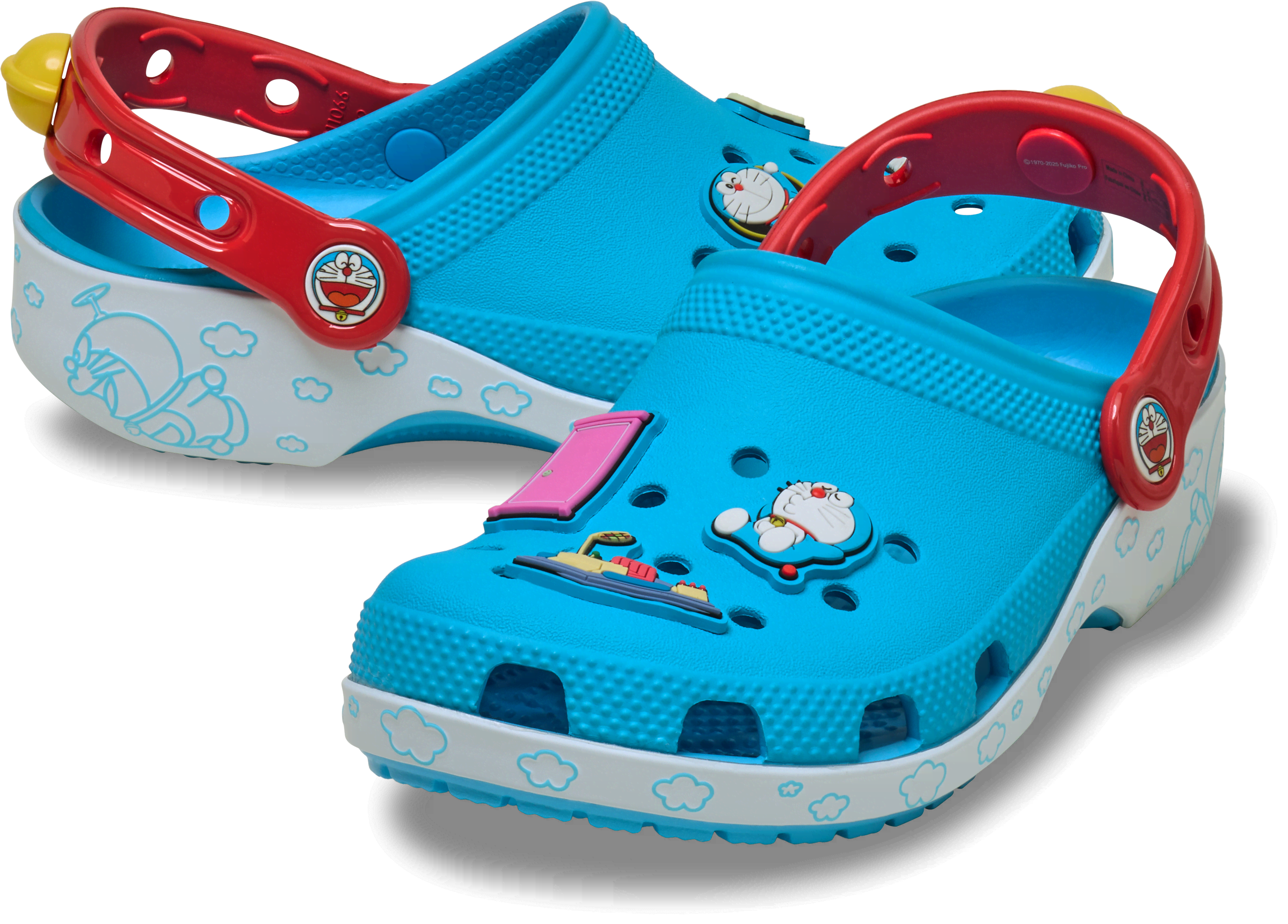 [NbNX] NbO KIDS' DORAEMON CLASSIC CLOG LbYAqpAj̎qA̎q 18.5cm y18`21cmzuhv NVbN NbO