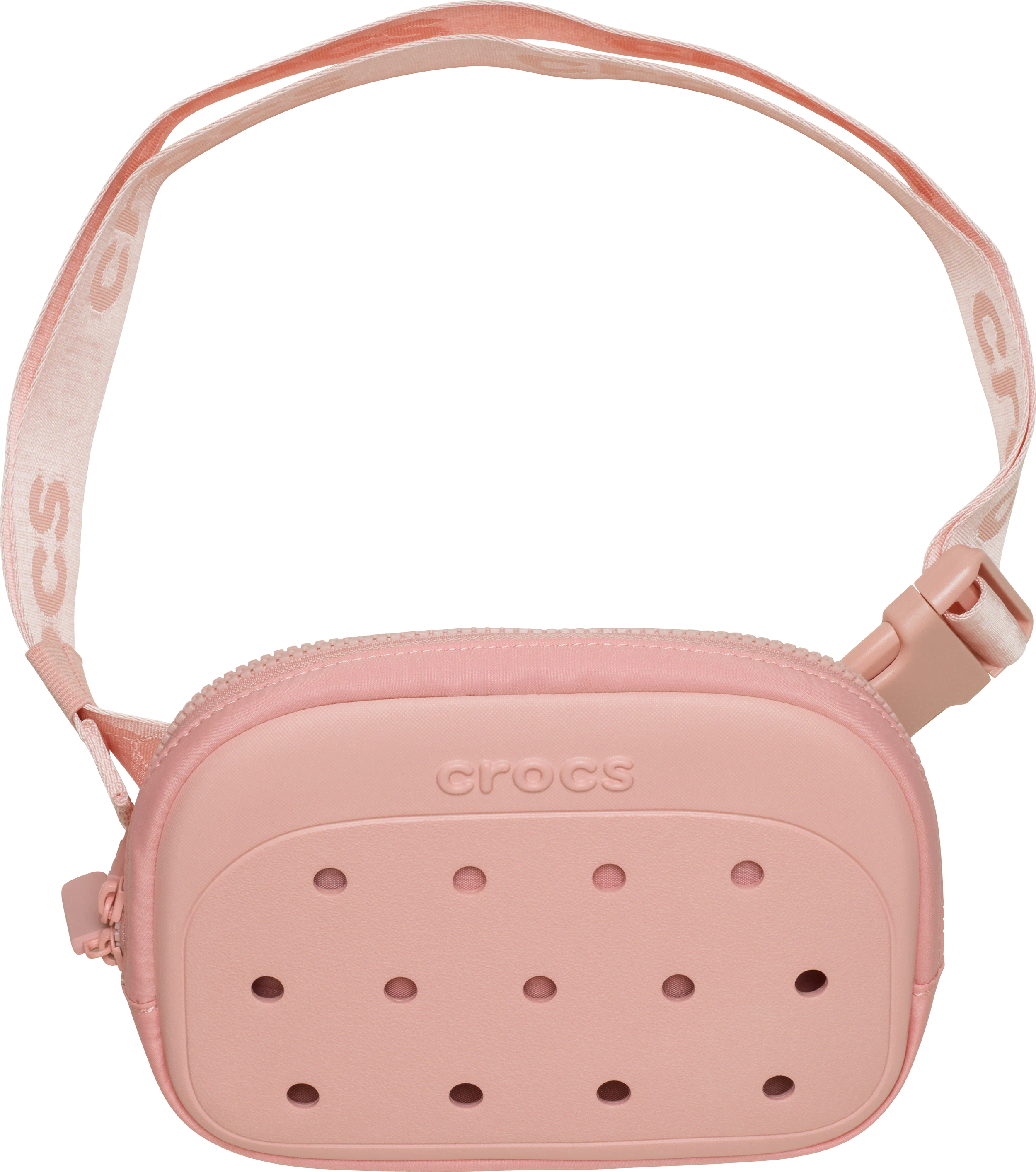 Crocs Classic Belt Bag; Powder Pink, Os In Pink
