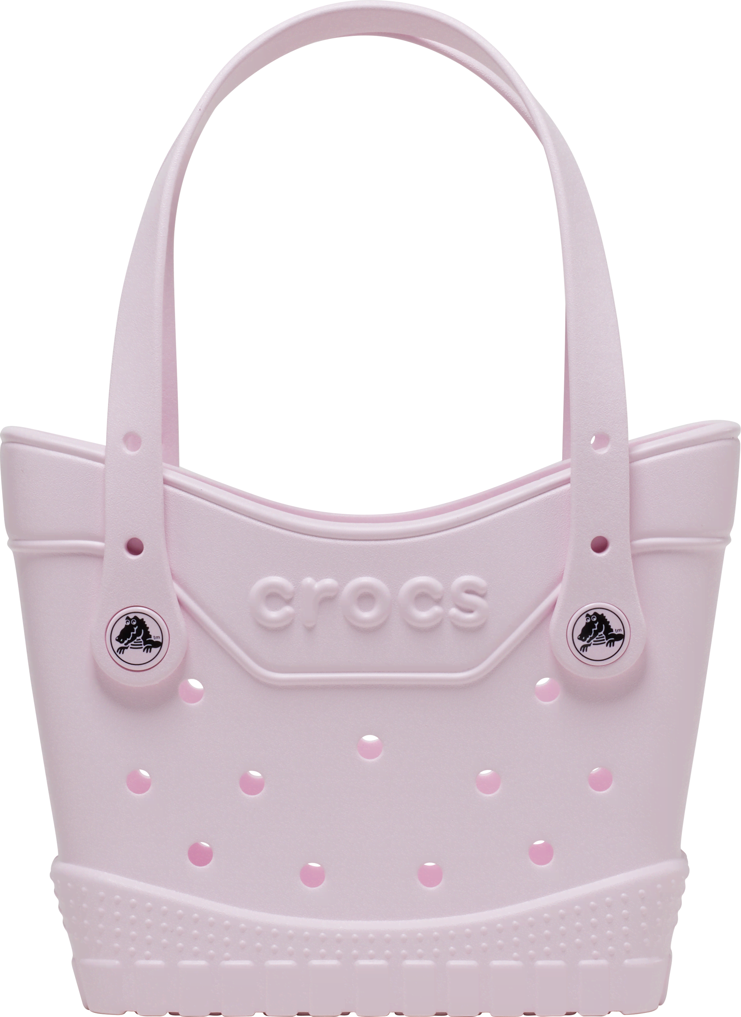 Crocs Classic Small Tote; Pink Milk, Os In Pink Milk