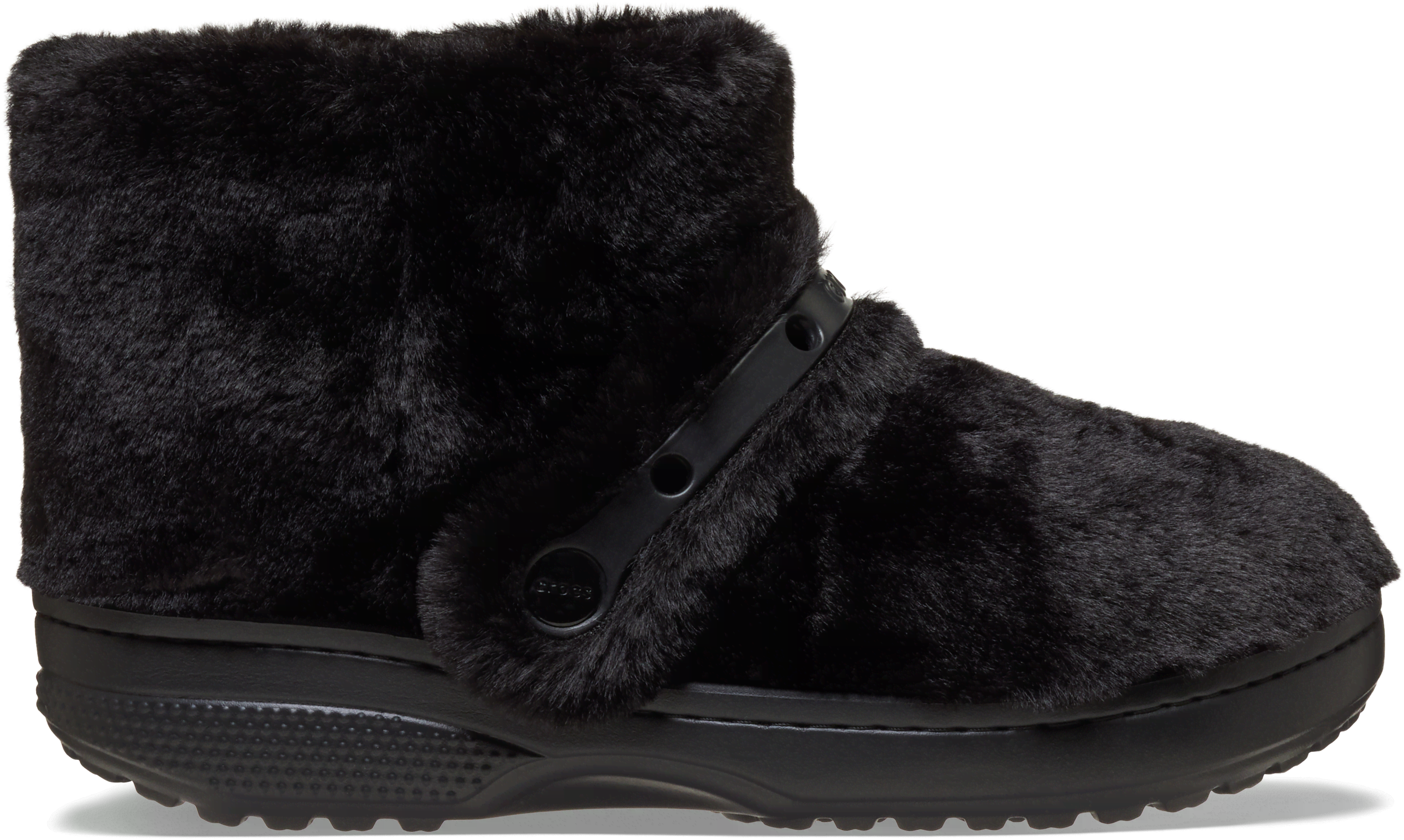 Crocs | Unisex | Classic Unfurgettable Boot | Boots | Black / Black | W6/m5 In Black