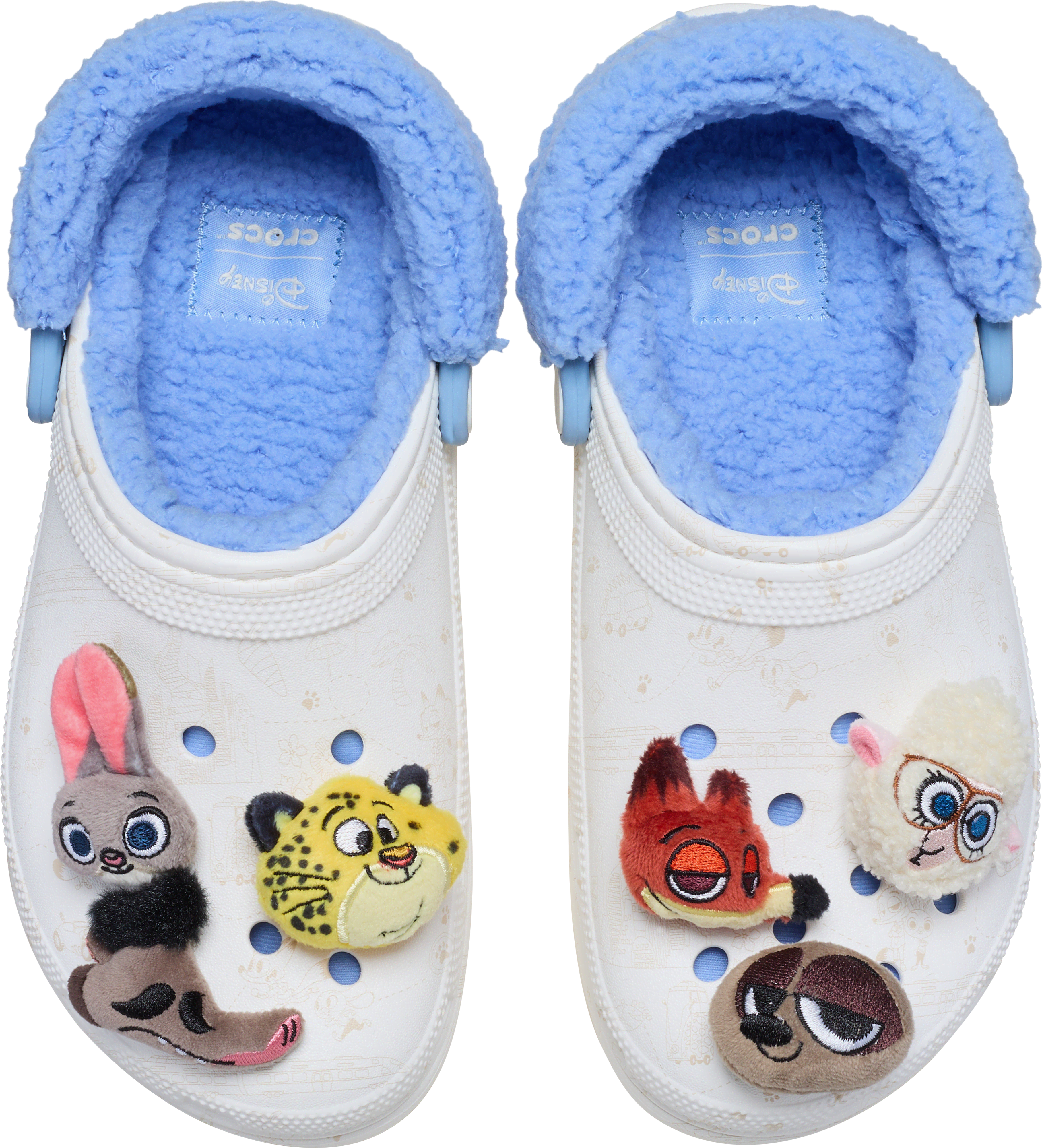 Crocs Disney Zootopia 2 Classic Platform Lined Clog   in Size 7