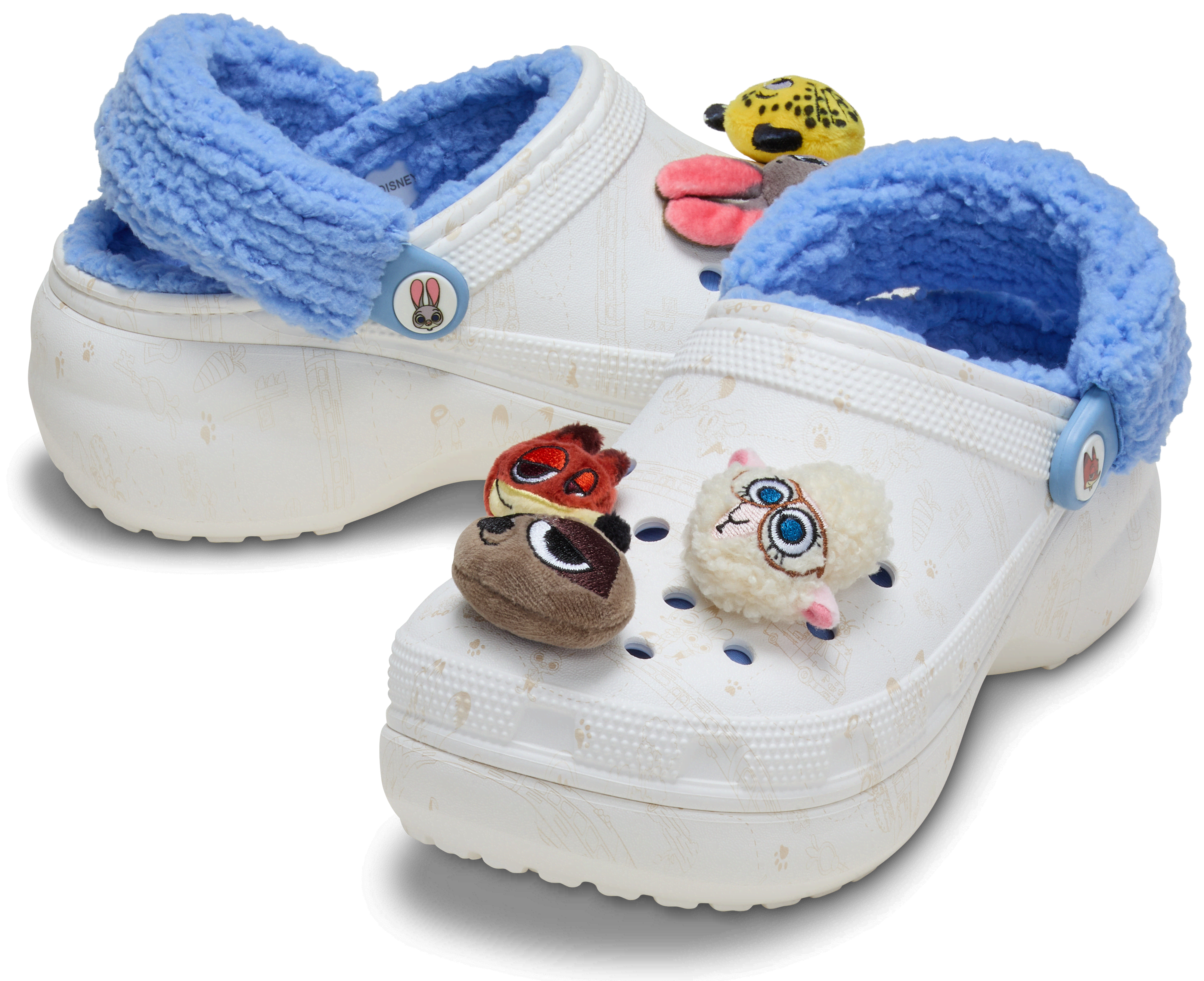 [NbNX] EFbW\[ ZOOTOPIA LINED PLATFORM CLOG YAjp 22cm Y[gsA / Ch vbgtH[ NbO