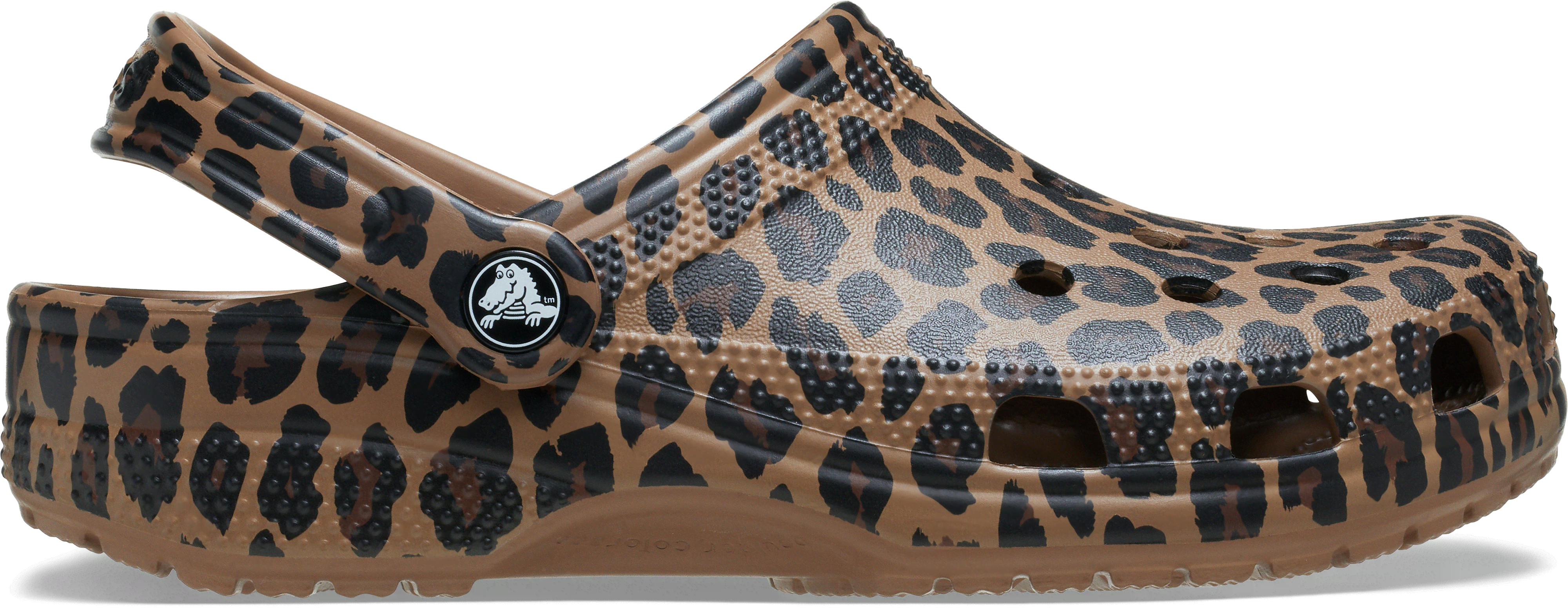 Crocs | Unisex | Classic Animal | Clogs | Sepia / Leopard | W8/M7