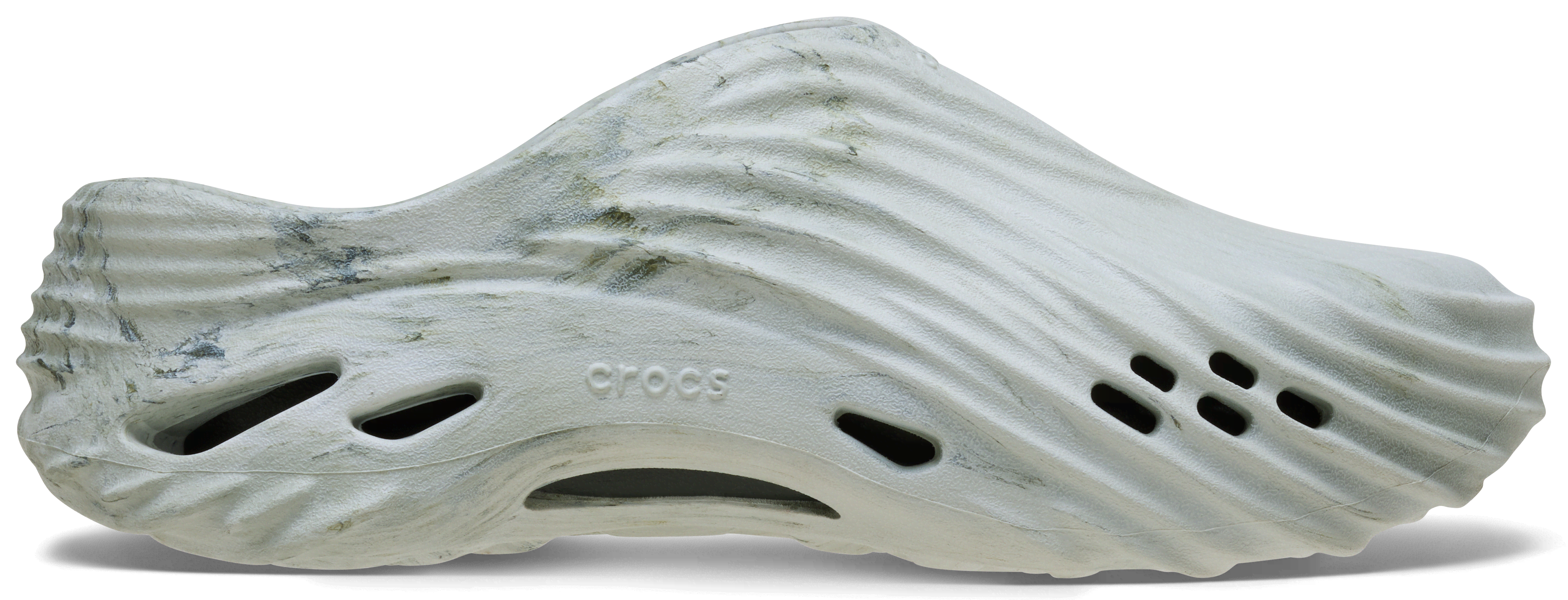 Crocs | Unisex | Echo Marbled Wave | Clogs | Army Green / Multi | M12