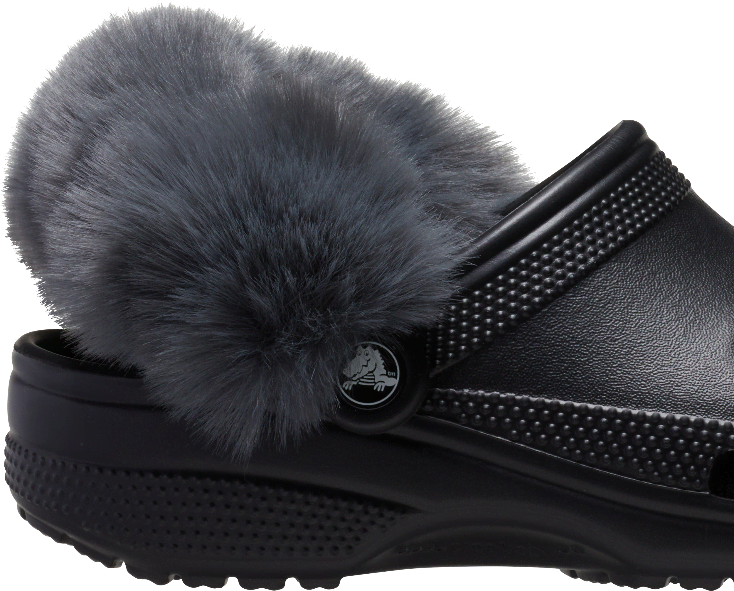 Crocs | Jibbitz | Faux Fur Back Strap Scrunchie Btc